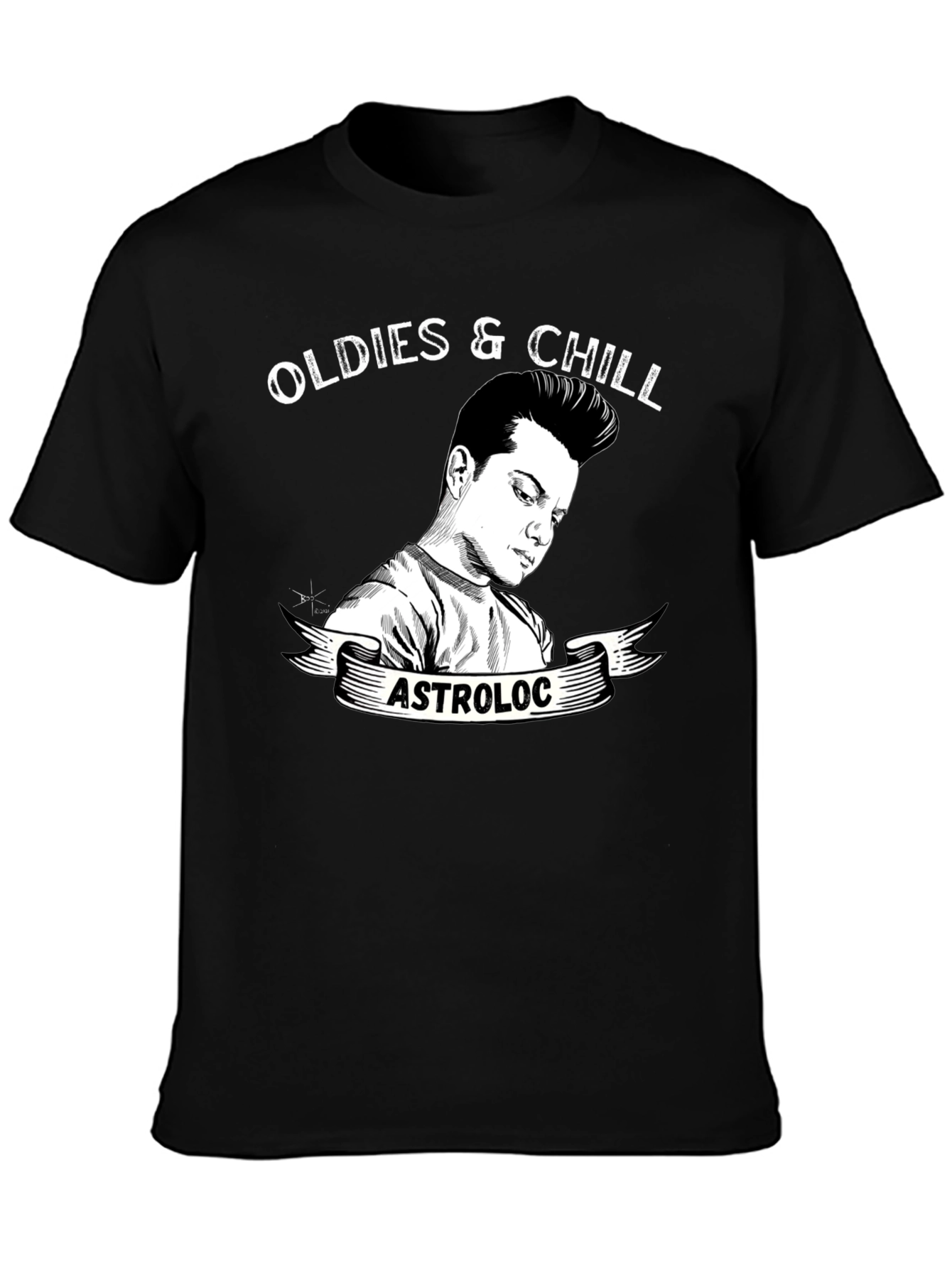 Oldies & Chill T-Shirt - Astroloc Graphic Tee
