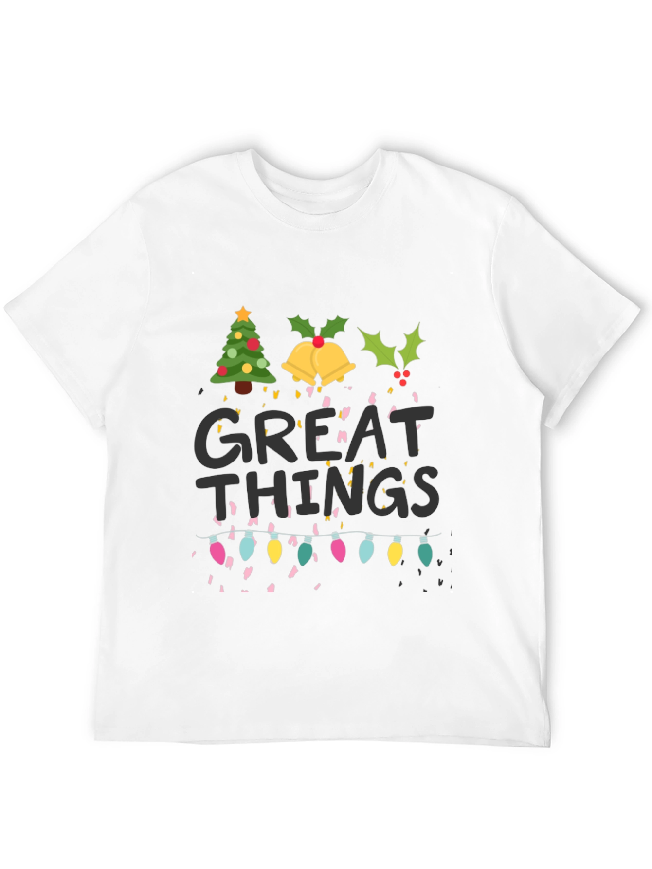 Great Things Christmas Graphic T-Shirt