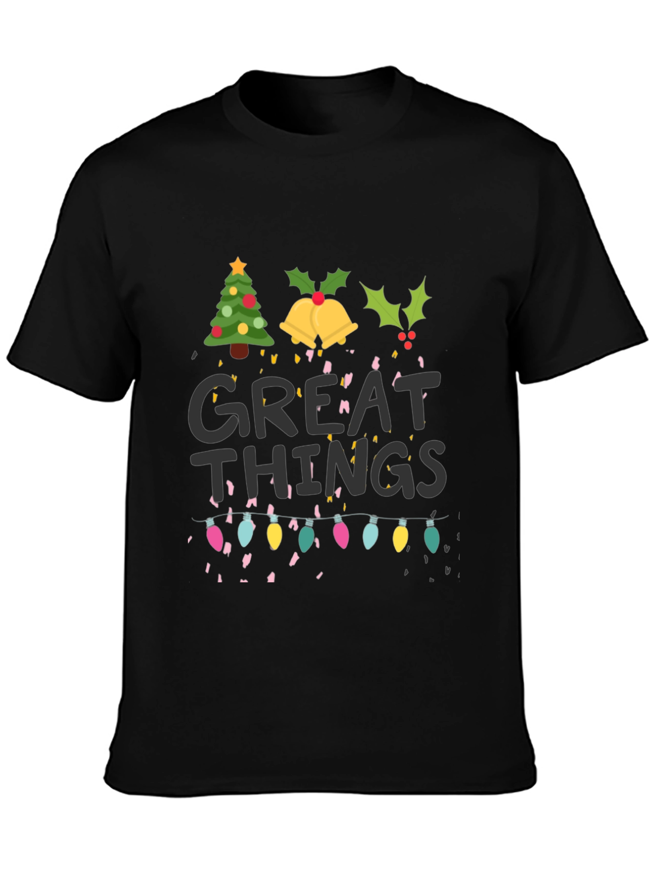 Great Things Christmas Graphic T-Shirt