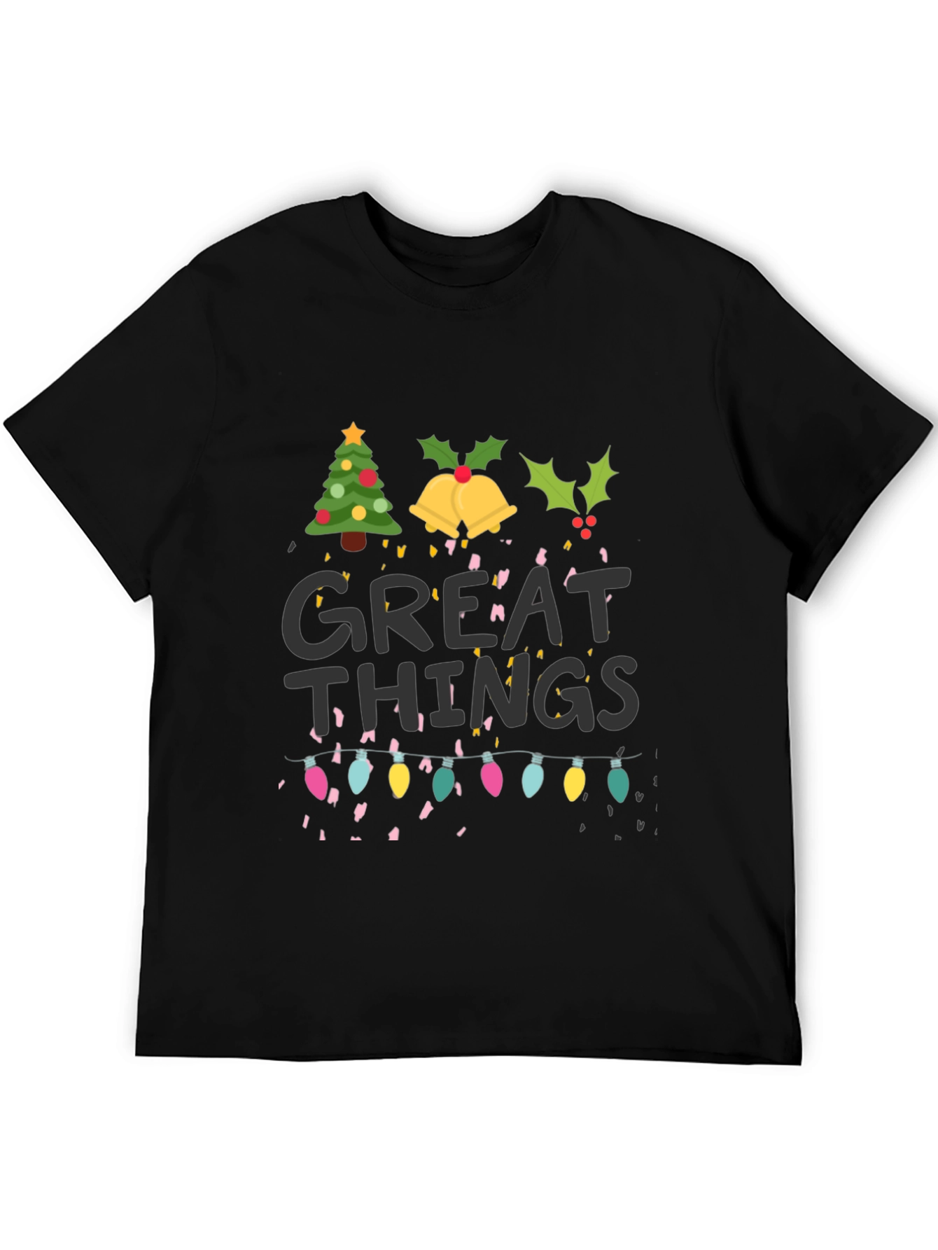 Great Things Christmas Graphic T-Shirt
