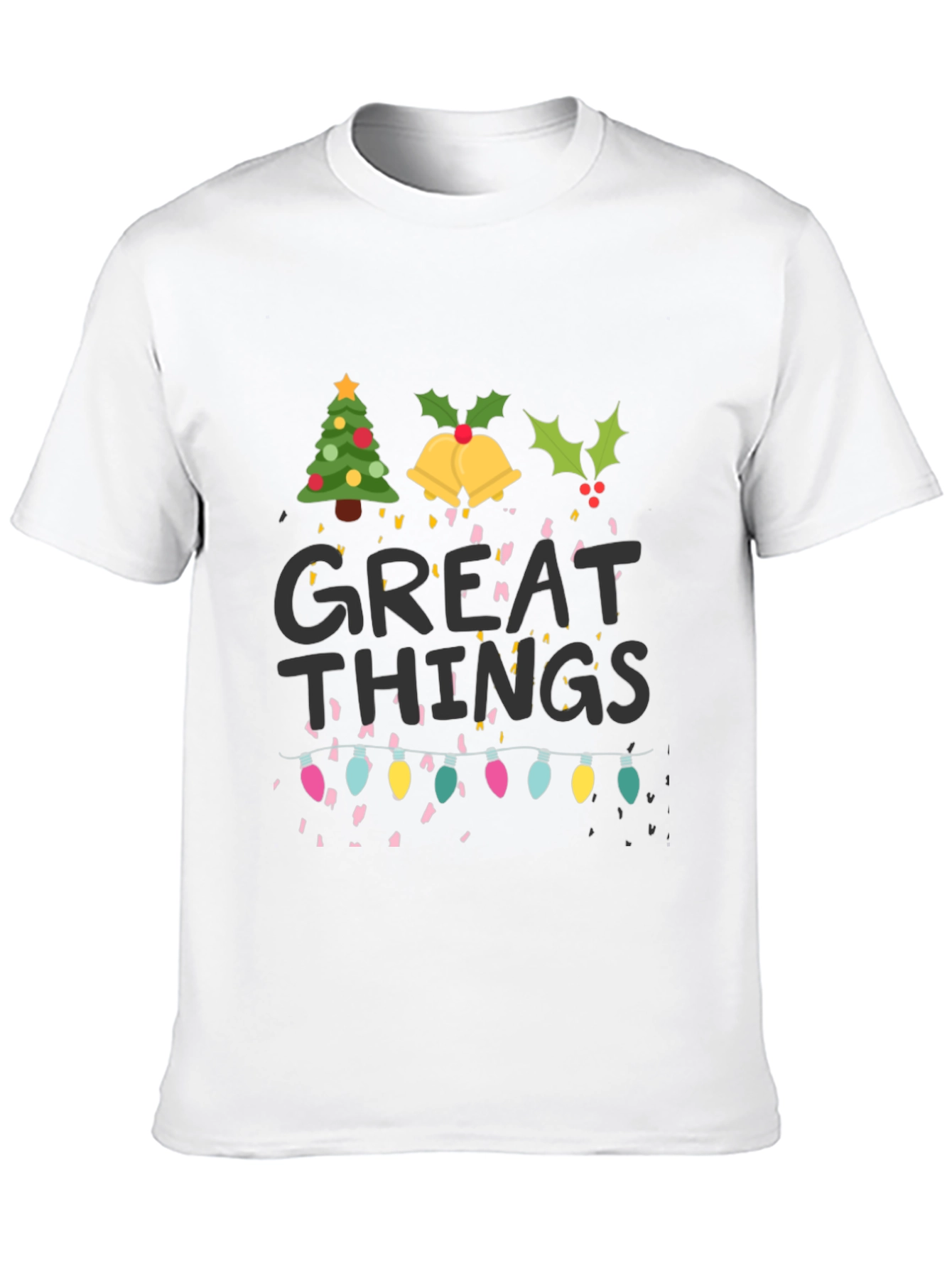 Great Things Christmas Graphic T-Shirt