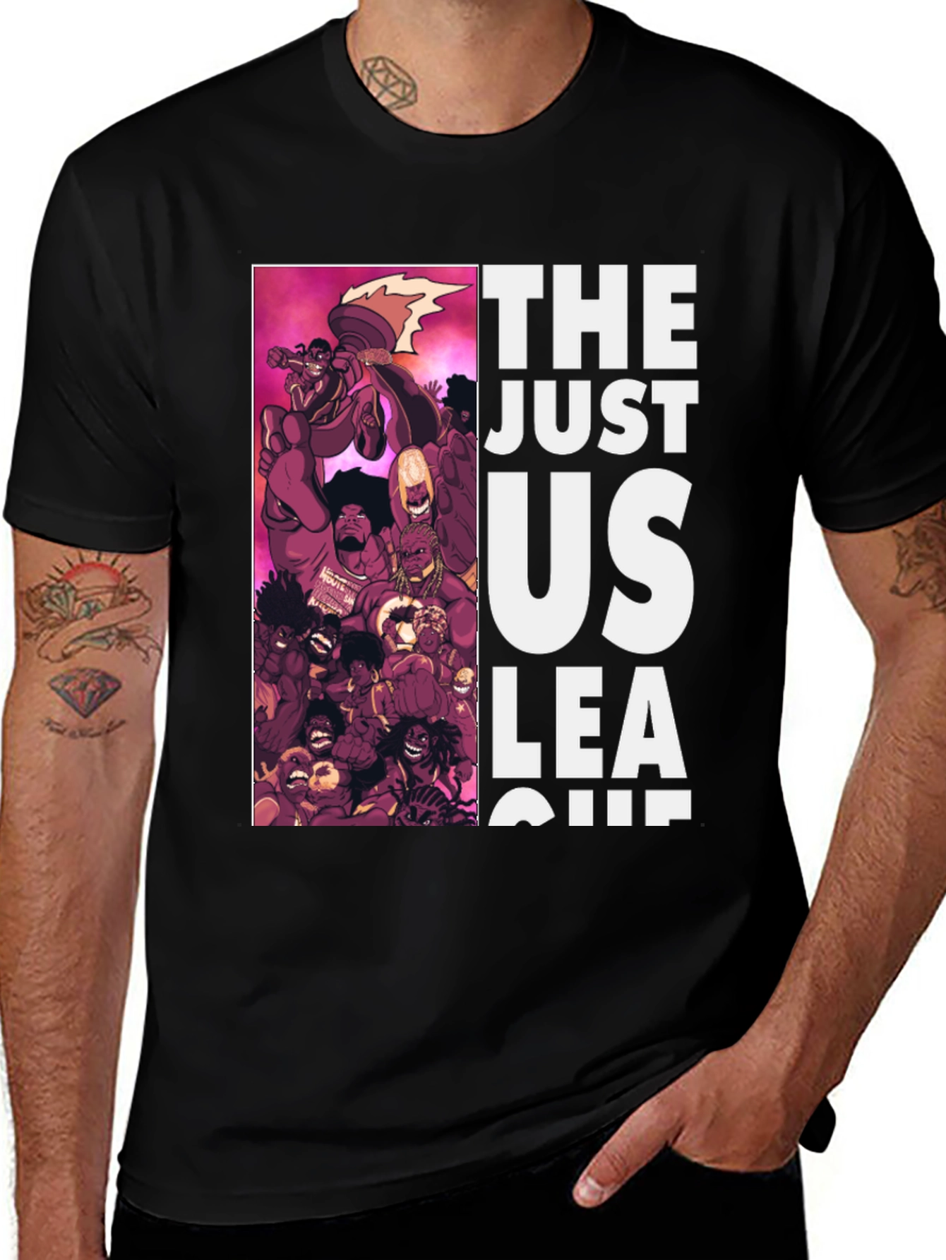 The Just Us League Graphic T-Shirt