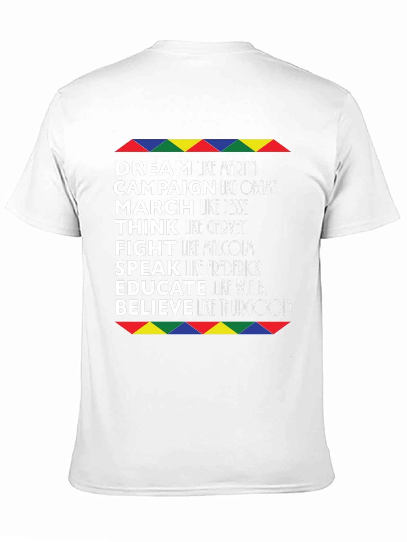 Dream Believe Achieve Mens Graphic Tee
