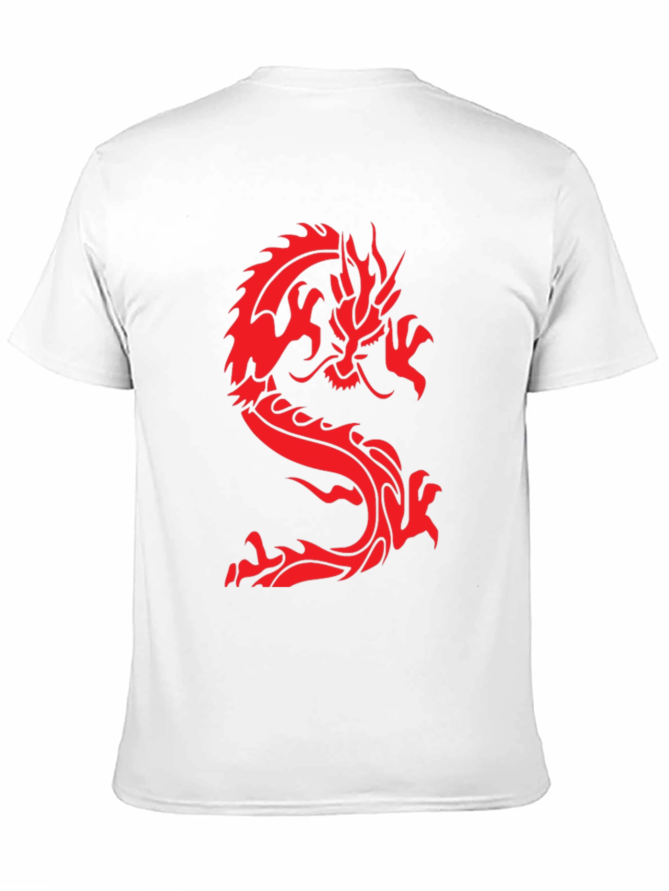 Dragon Graphic Tee - Black Short Sleeve T-Shirt