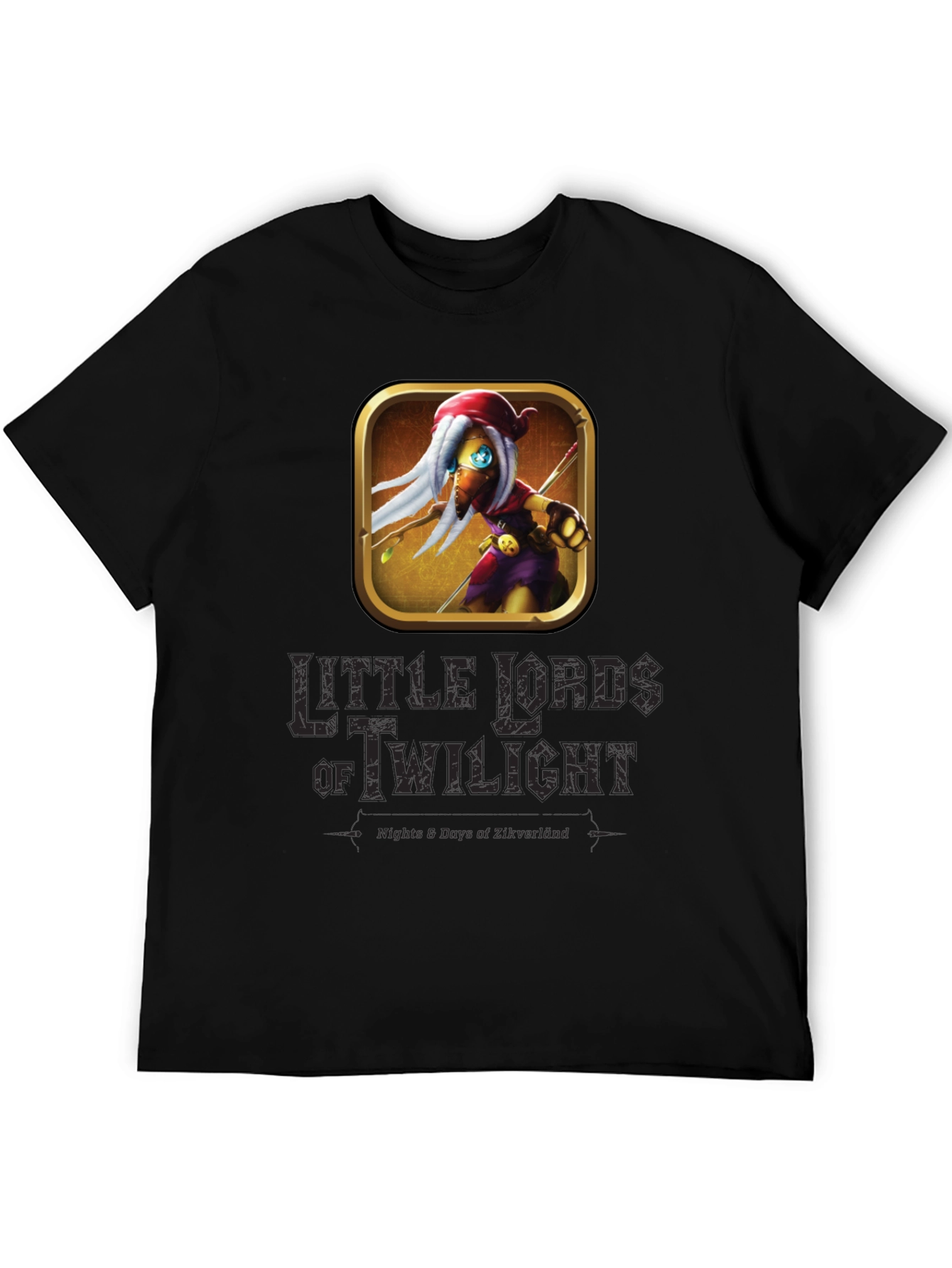 Little Lords of Twilight Graphic Tee - Black