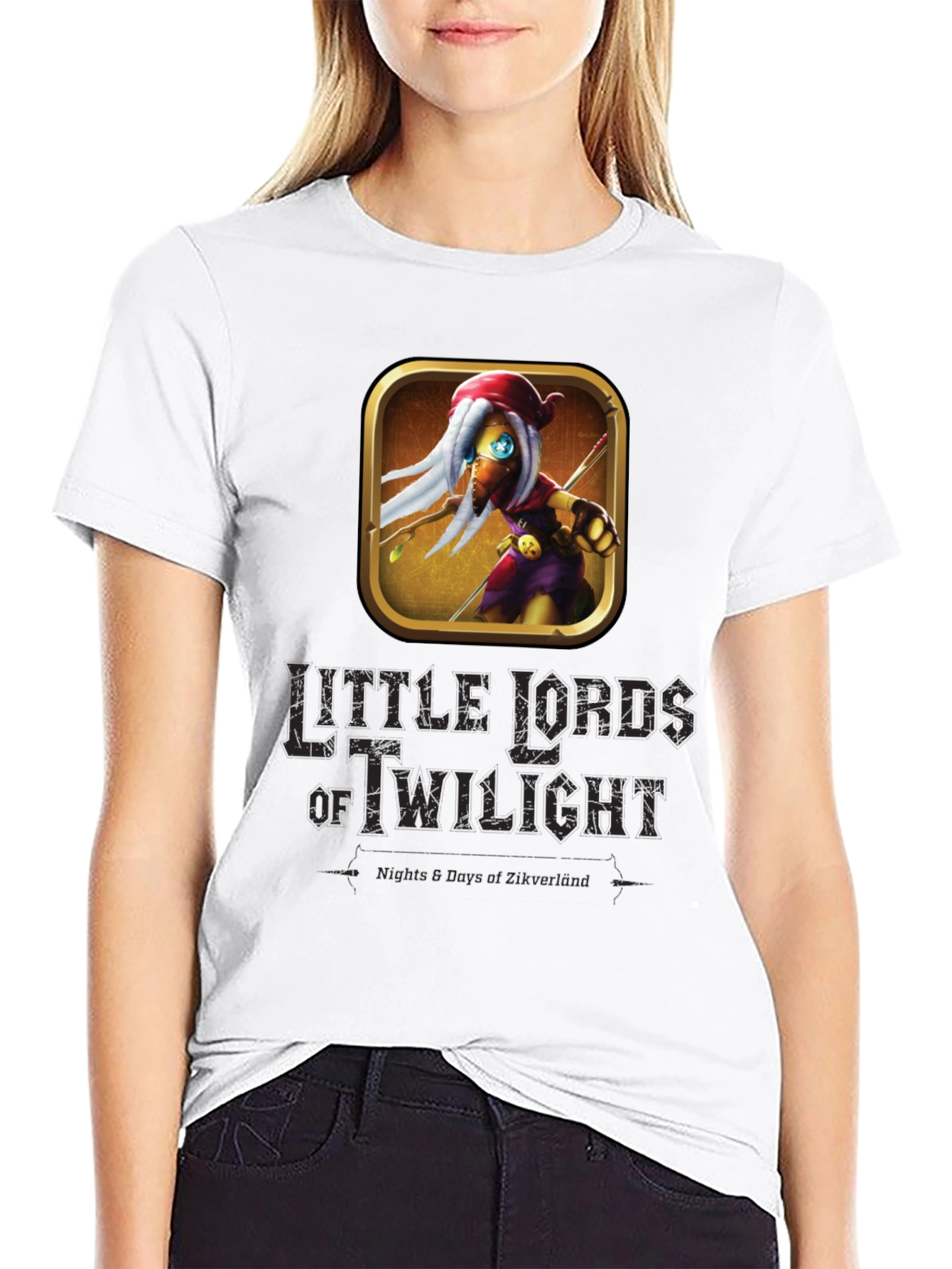 Little Lords of Twilight Graphic Tee - Black