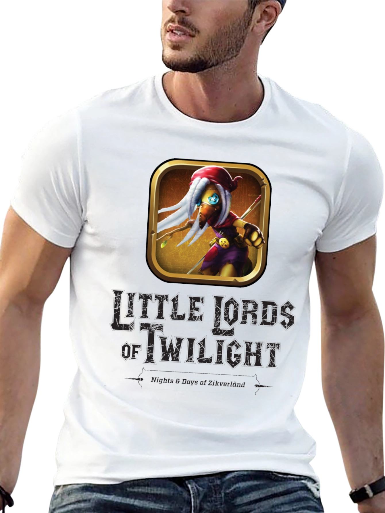 Little Lords of Twilight Graphic Tee - Black