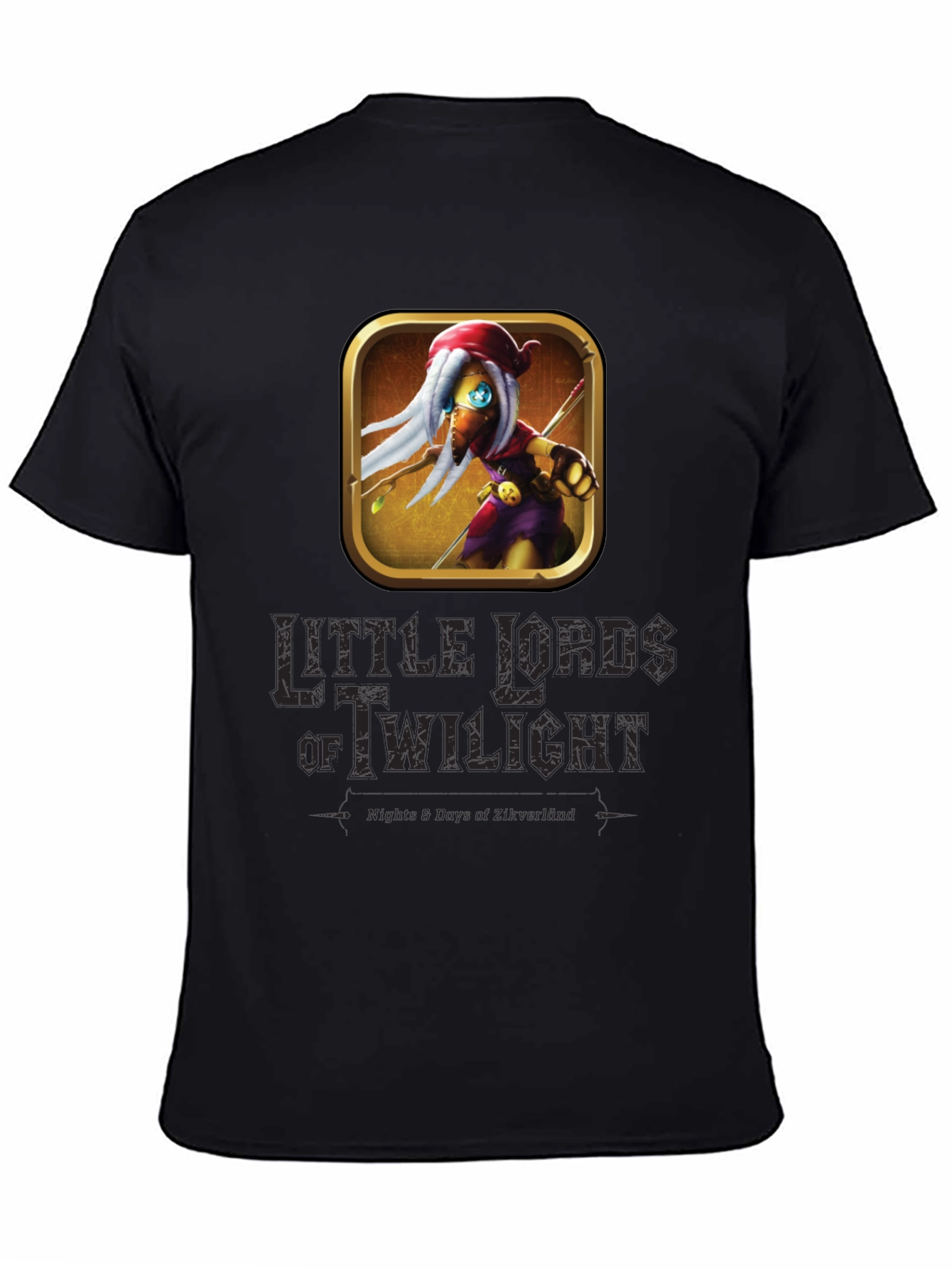Little Lords of Twilight Graphic Tee - Black