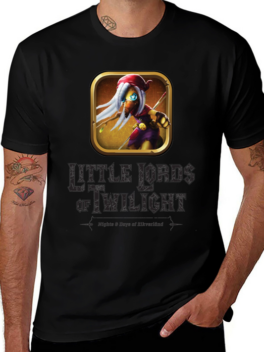 Little Lords of Twilight Graphic Tee - Black