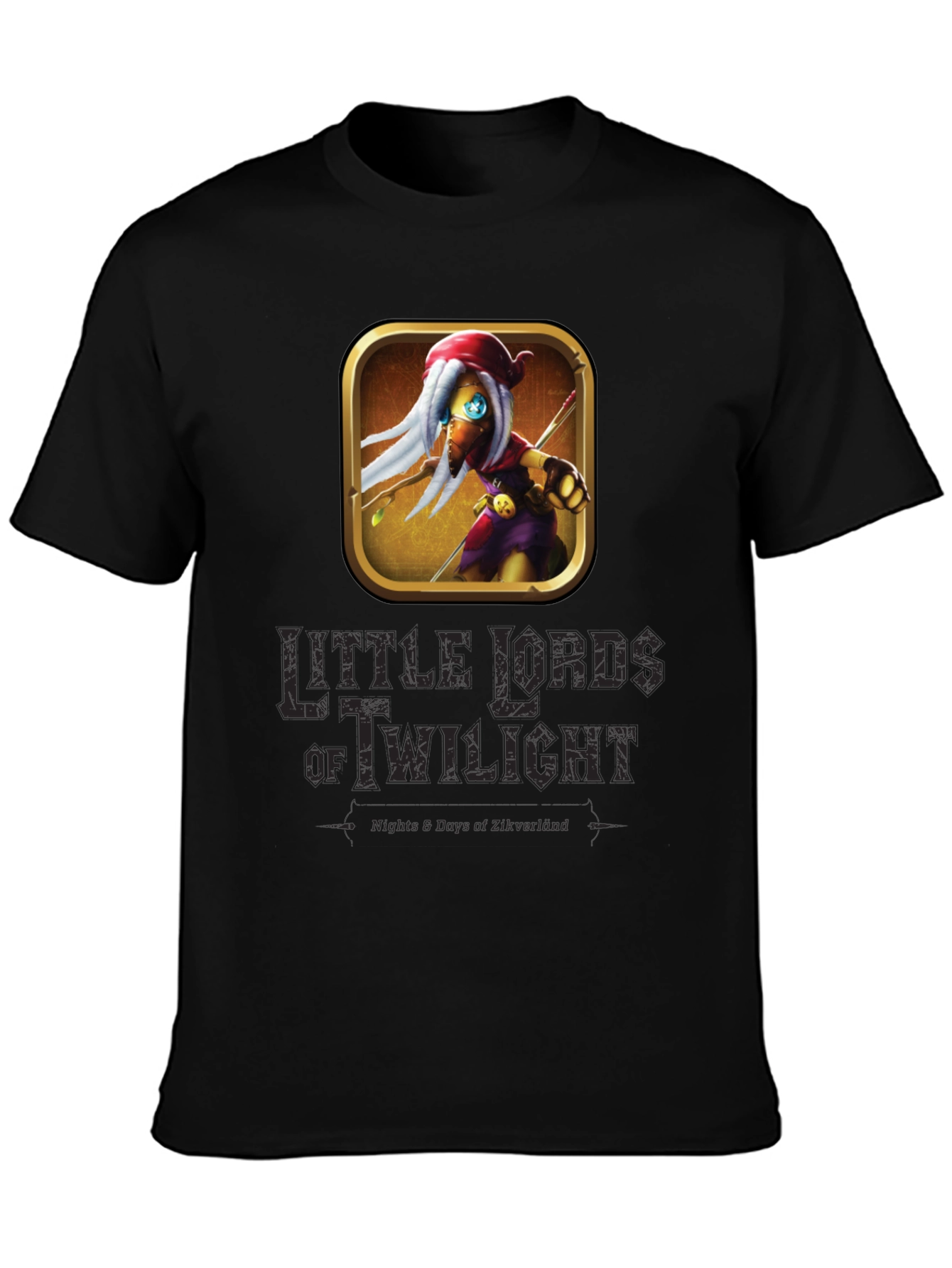 Little Lords of Twilight Graphic Tee - Black