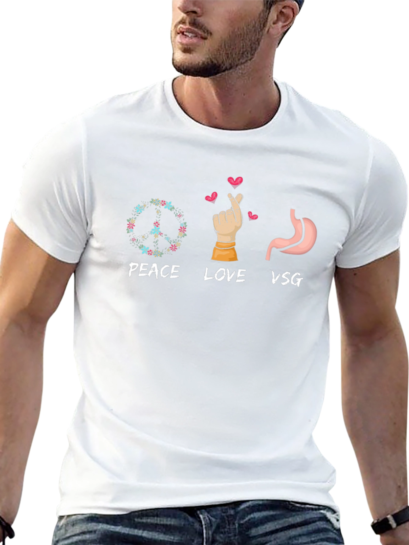 Peace Love VSG T-Shirt