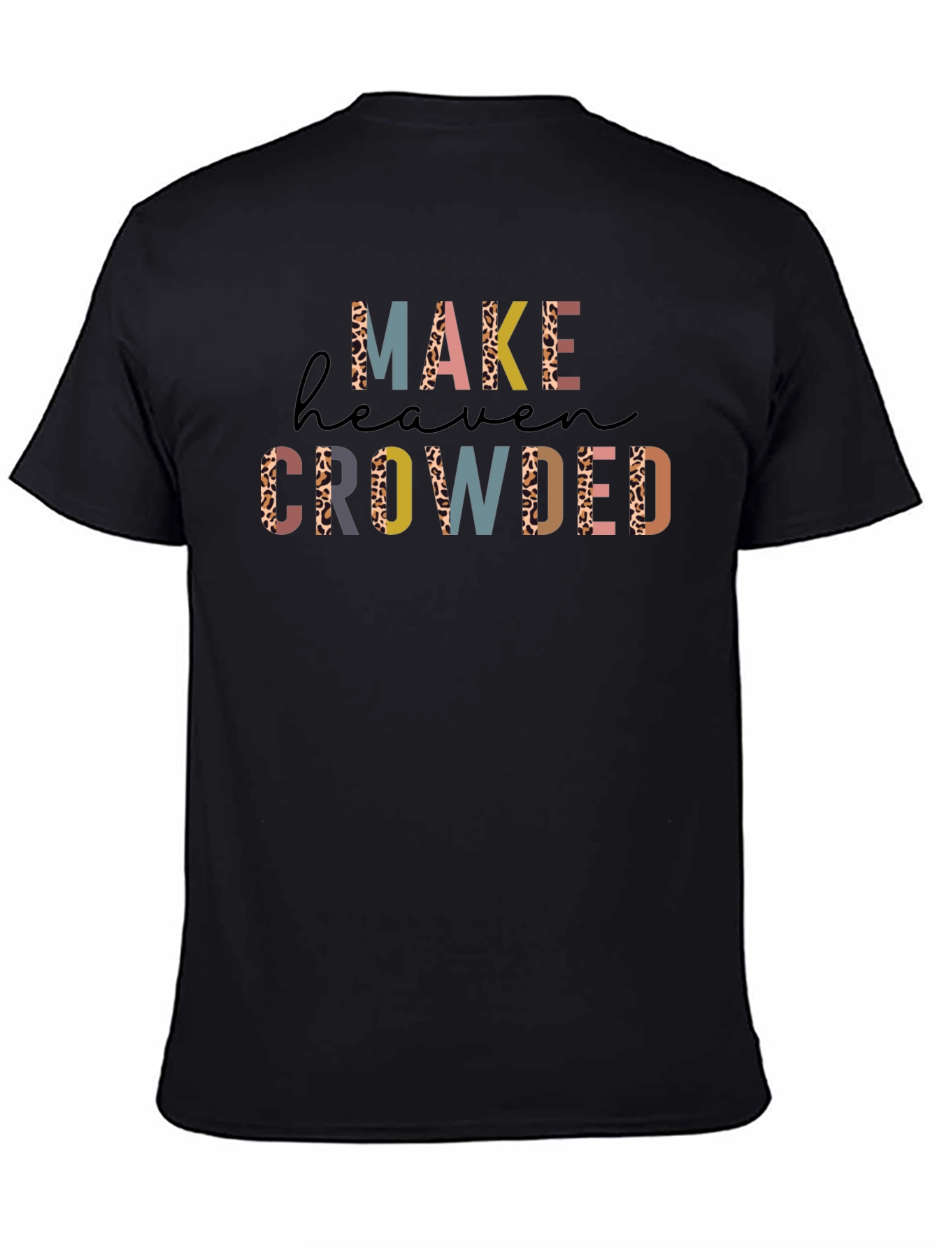 Make Heaven Crowded Graphic Tee - Black