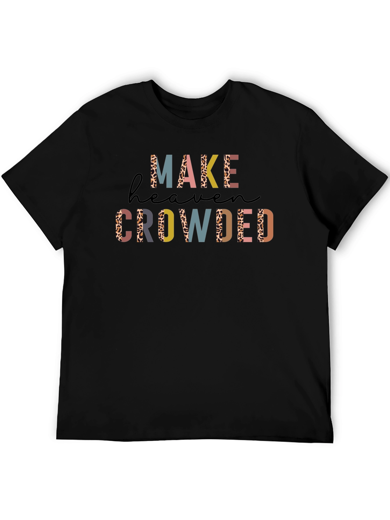 Make Heaven Crowded Graphic Tee - Black