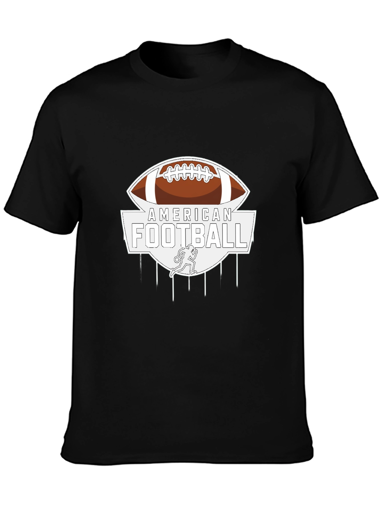American Football Graphic T-Shirt - Stylish Design