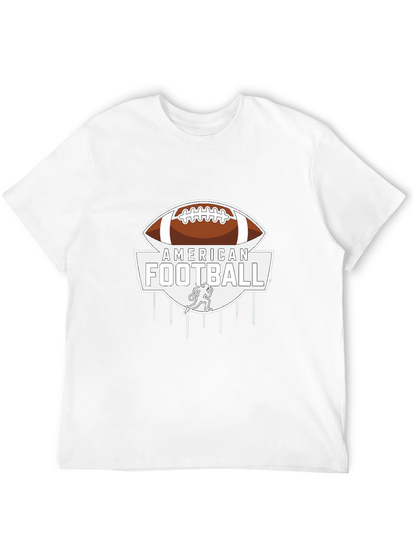 American Football Graphic T-Shirt - Stylish Design