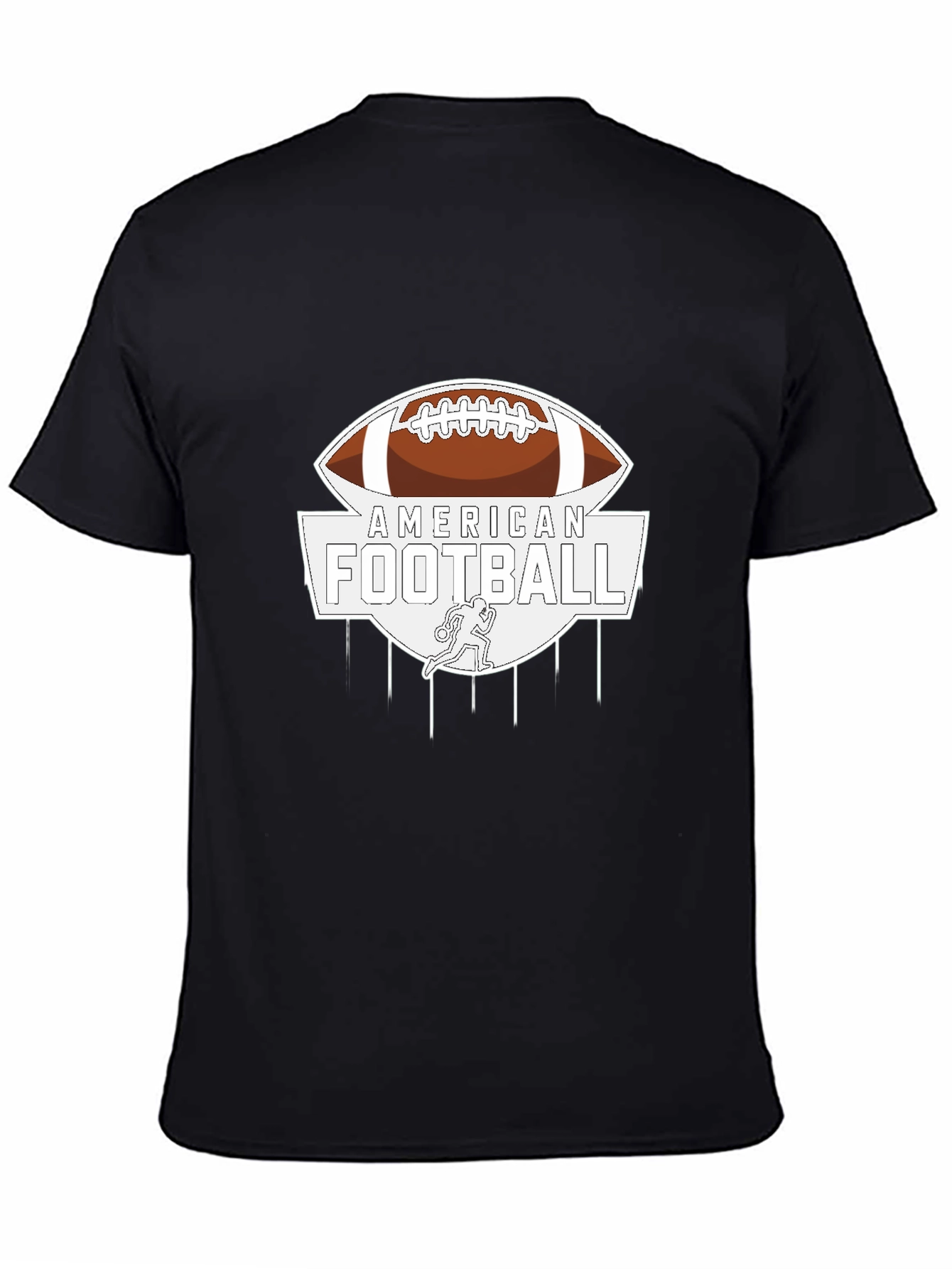 American Football Graphic T-Shirt - Stylish Design