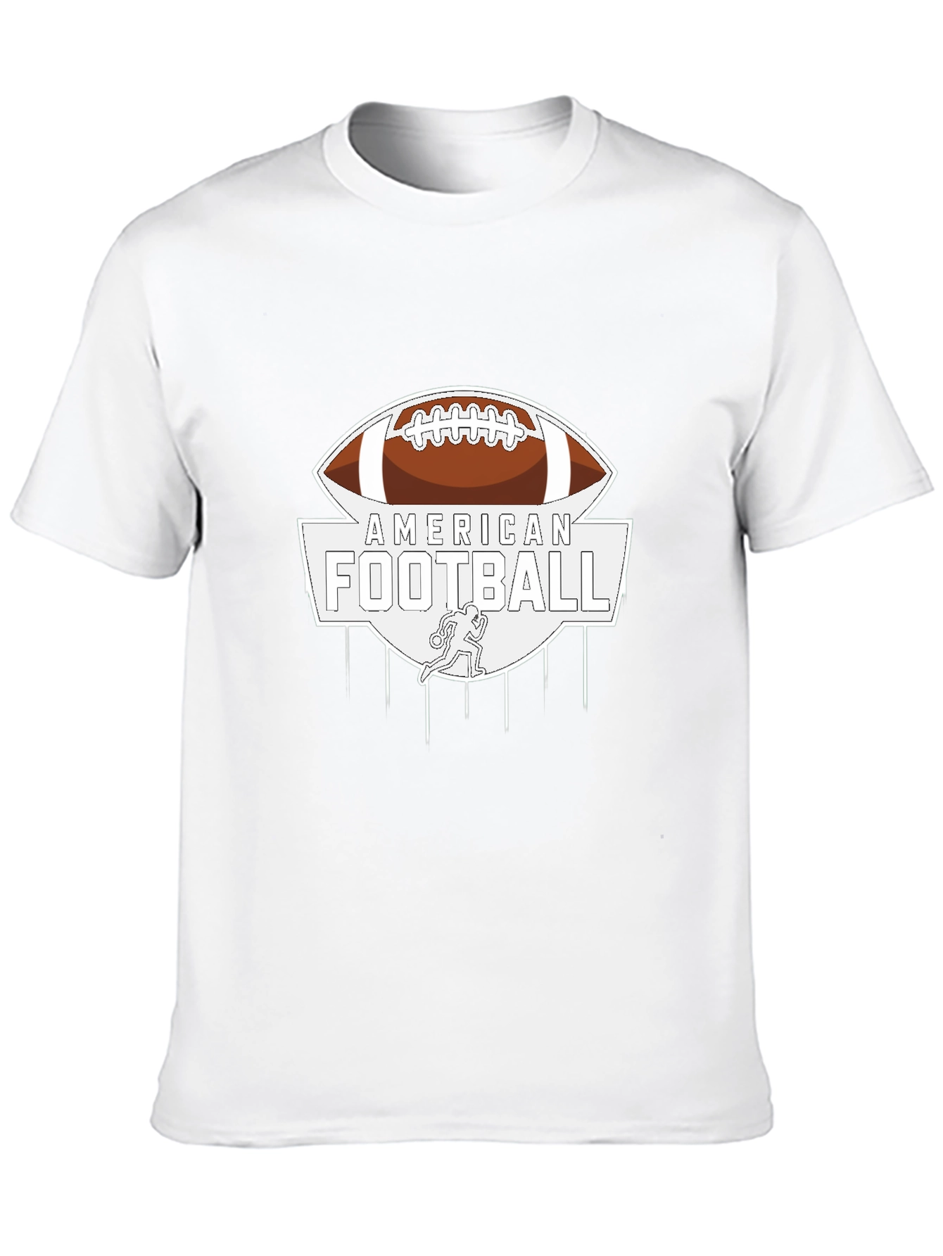 American Football Graphic T-Shirt - Stylish Design