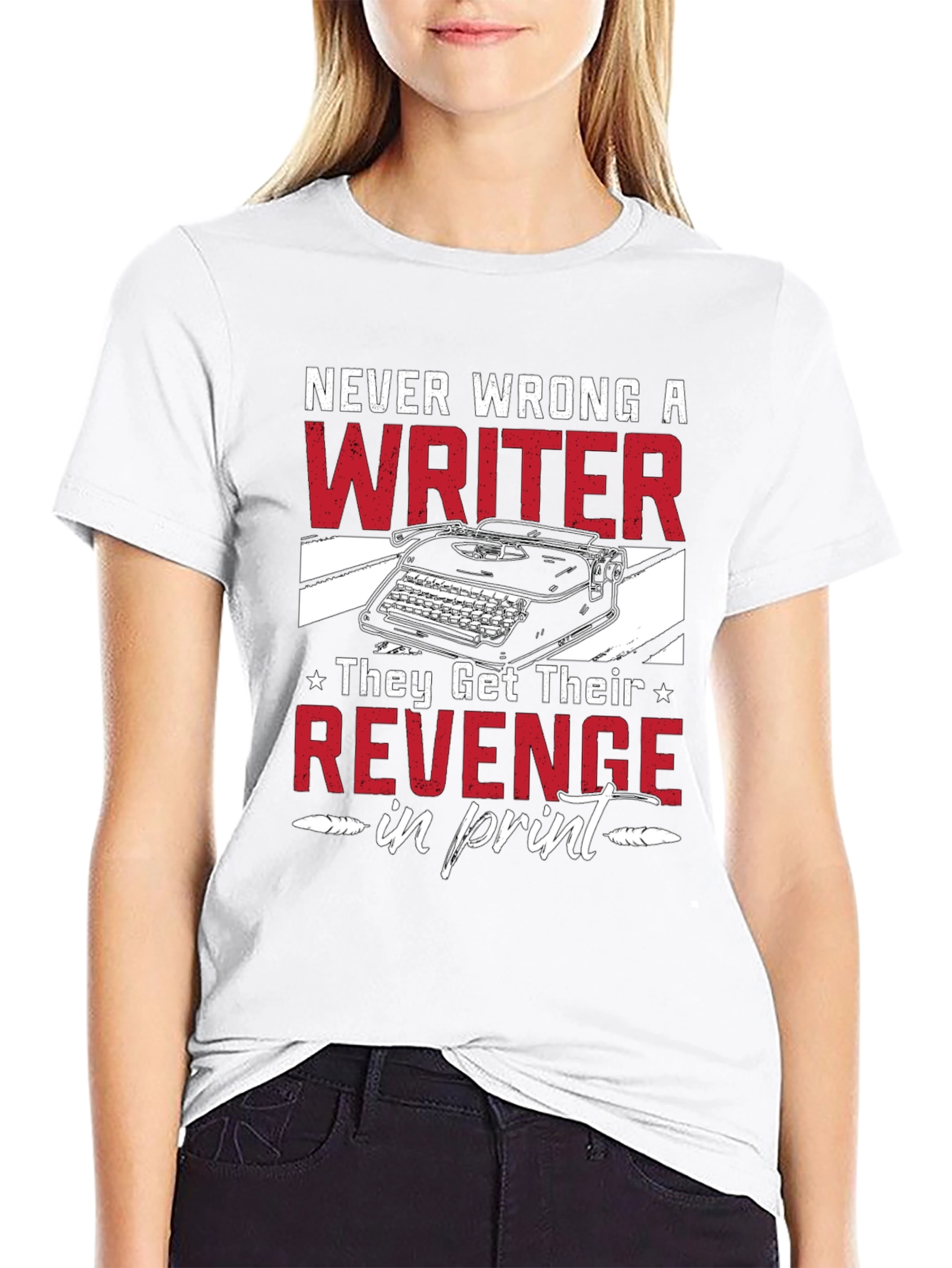 Never Wrong A Writer T-Shirt