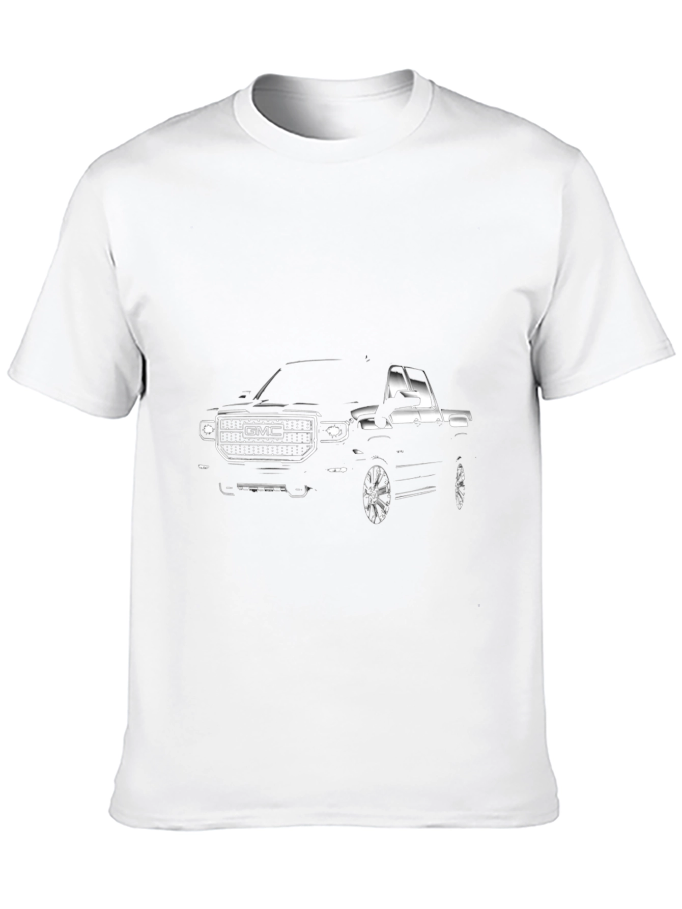GMC Truck Graphic Tee - Black Cotton Blend