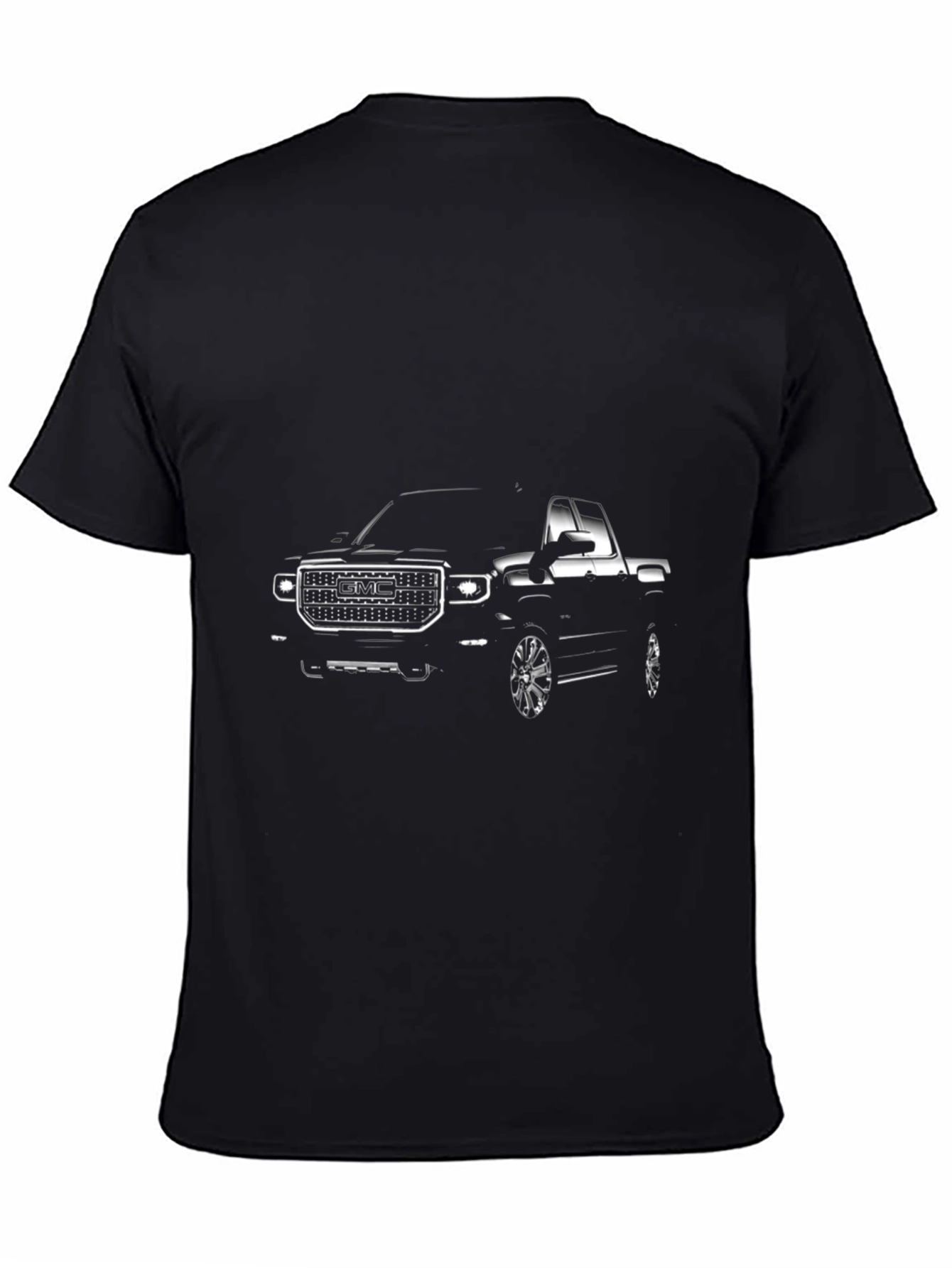GMC Truck Graphic Tee - Black Cotton Blend