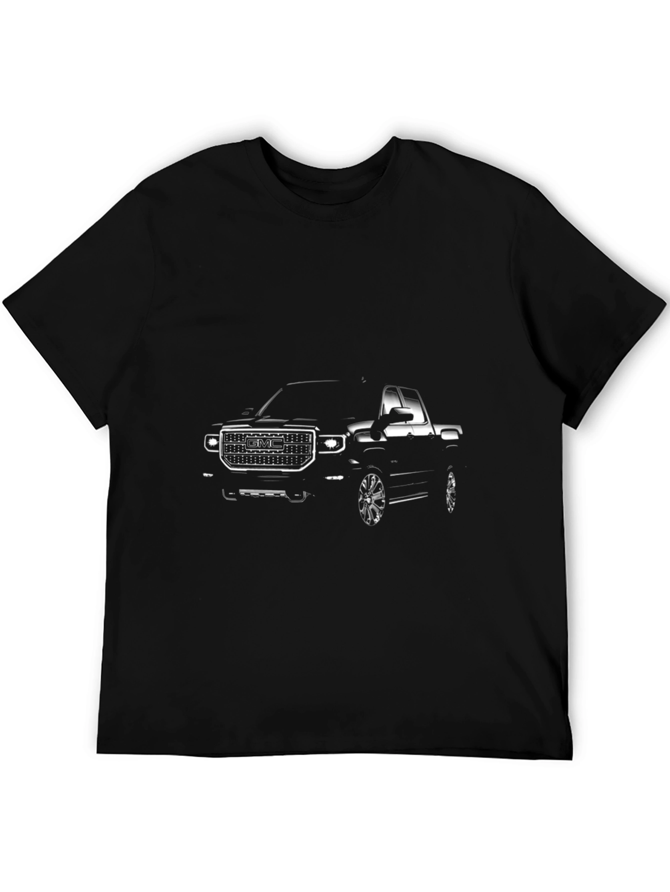 GMC Truck Graphic Tee - Black Cotton Blend