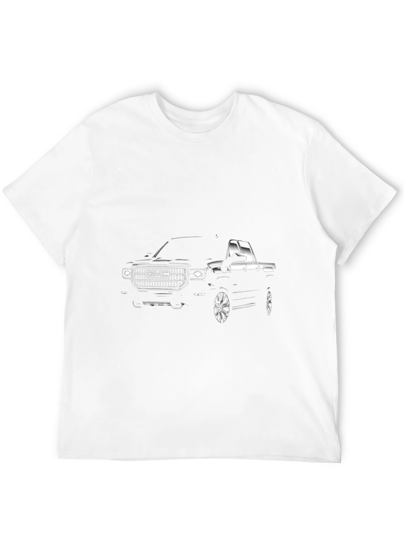 GMC Truck Graphic Tee - Black Cotton Blend