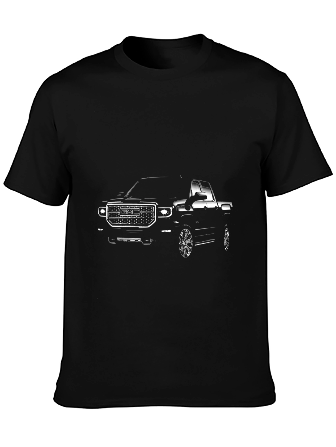 GMC Truck Graphic Tee - Black Cotton Blend