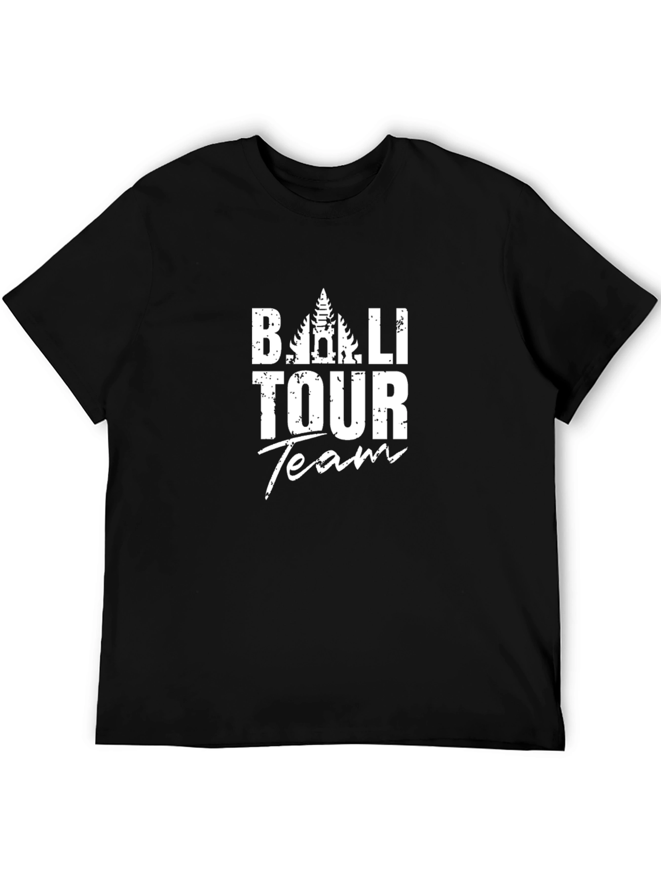 Bali Tour Team Black Graphic Tee