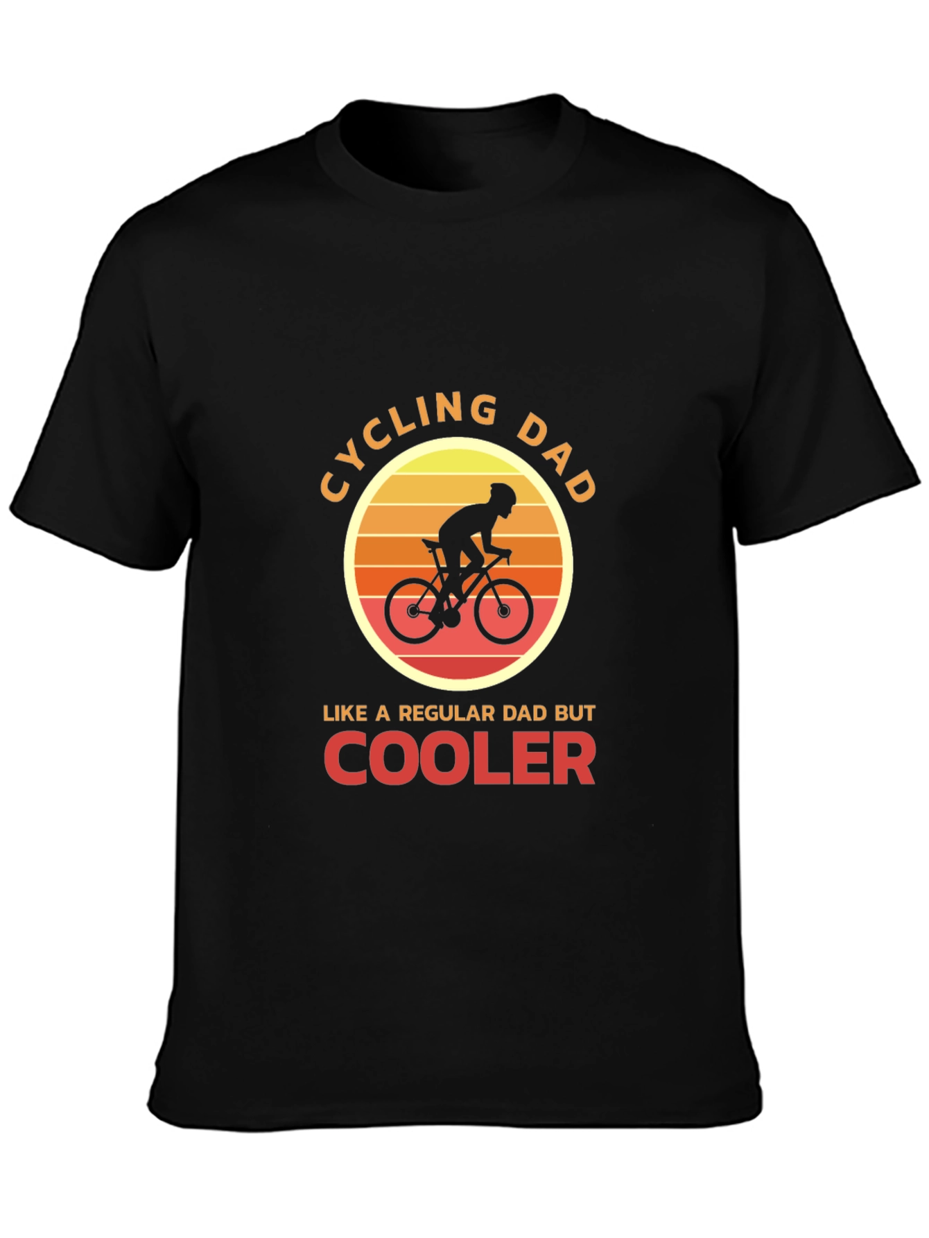 Cycling Dad T-Shirt - Cool Dad Edition