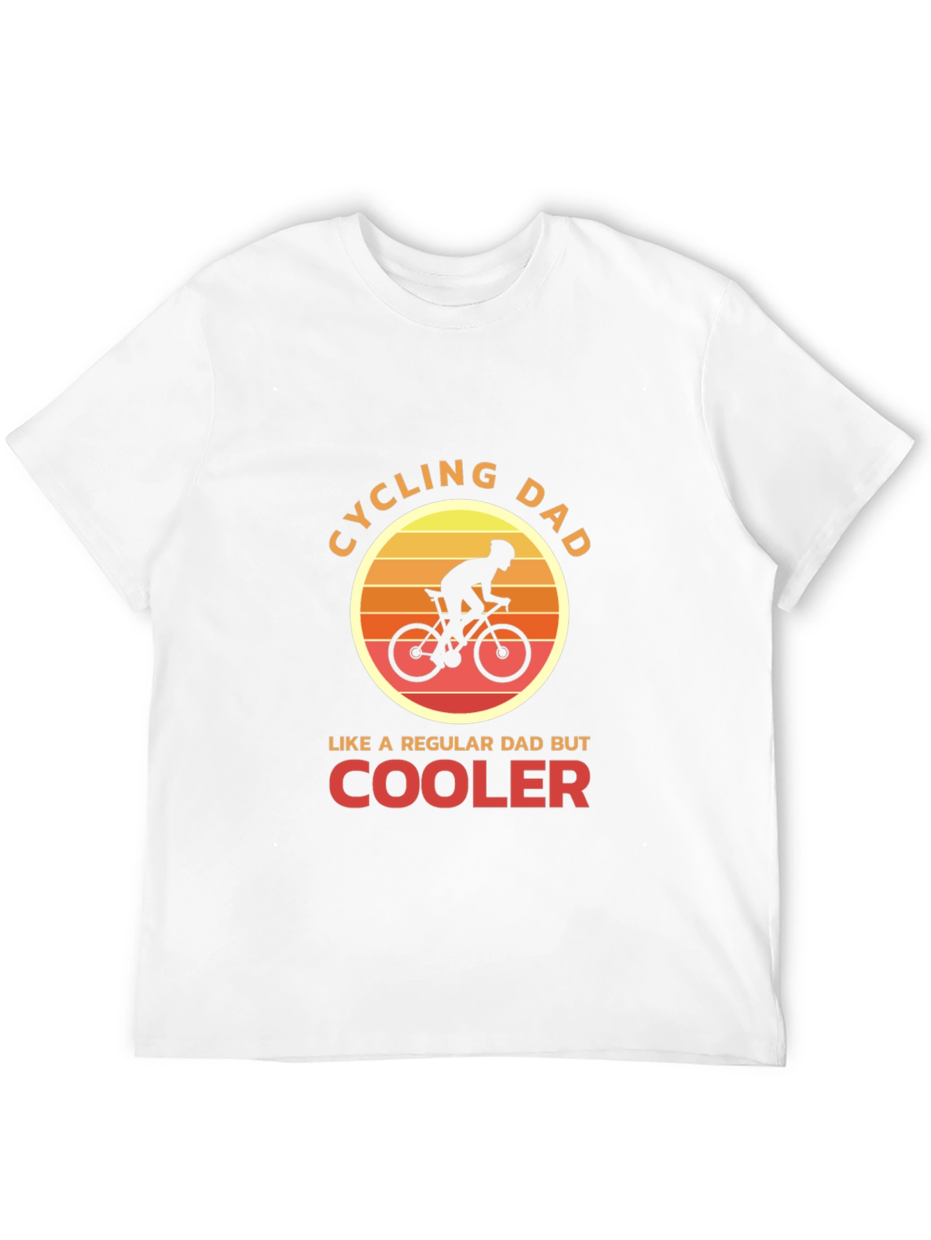 Cycling Dad T-Shirt - Cool Dad Edition