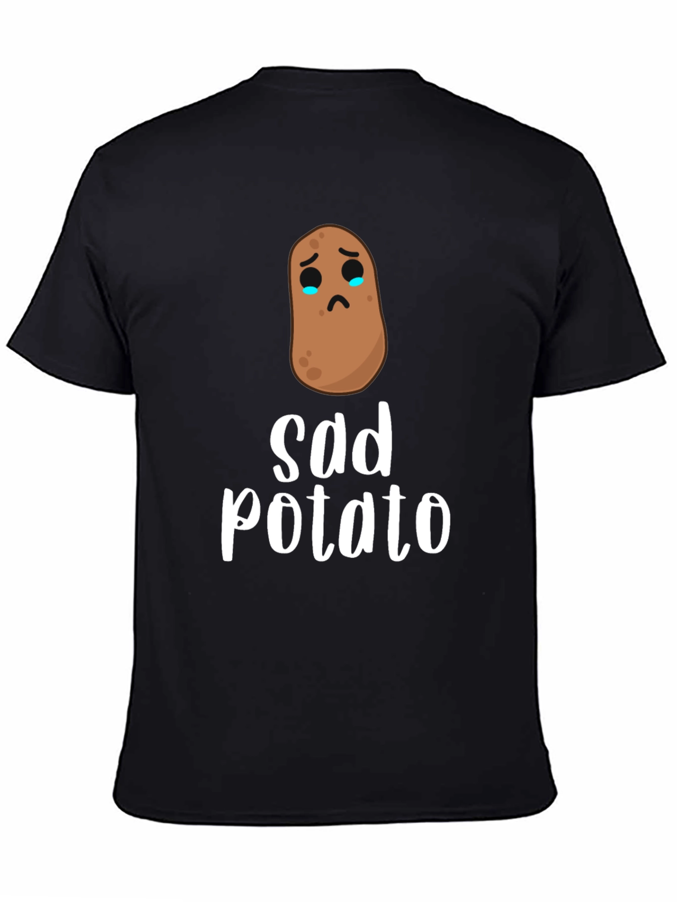 Sad Potato T-Shirt - Funny Graphic Tee
