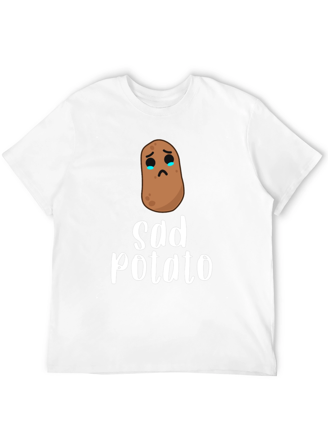 Sad Potato T-Shirt - Funny Graphic Tee