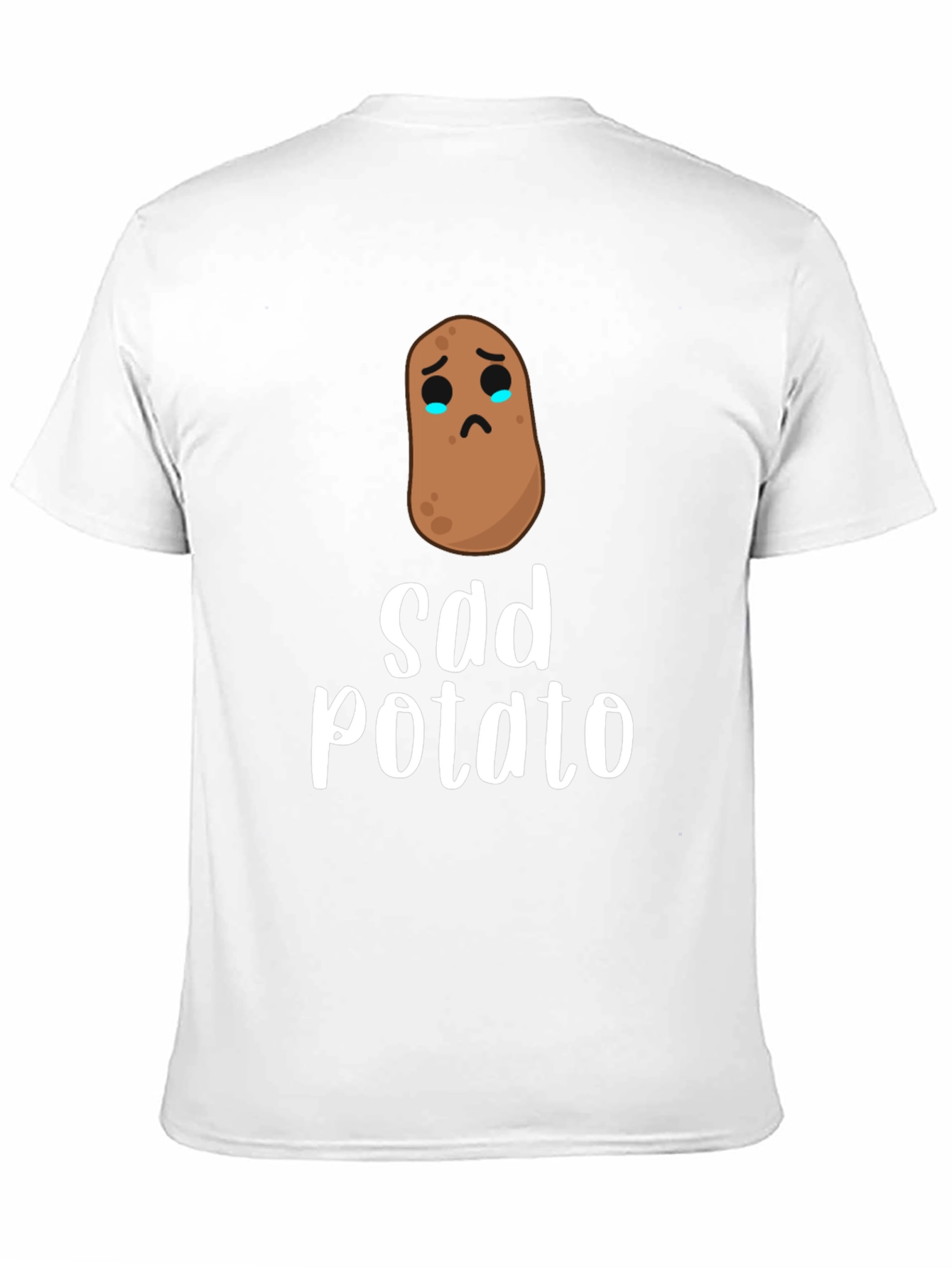 Sad Potato T-Shirt - Funny Graphic Tee