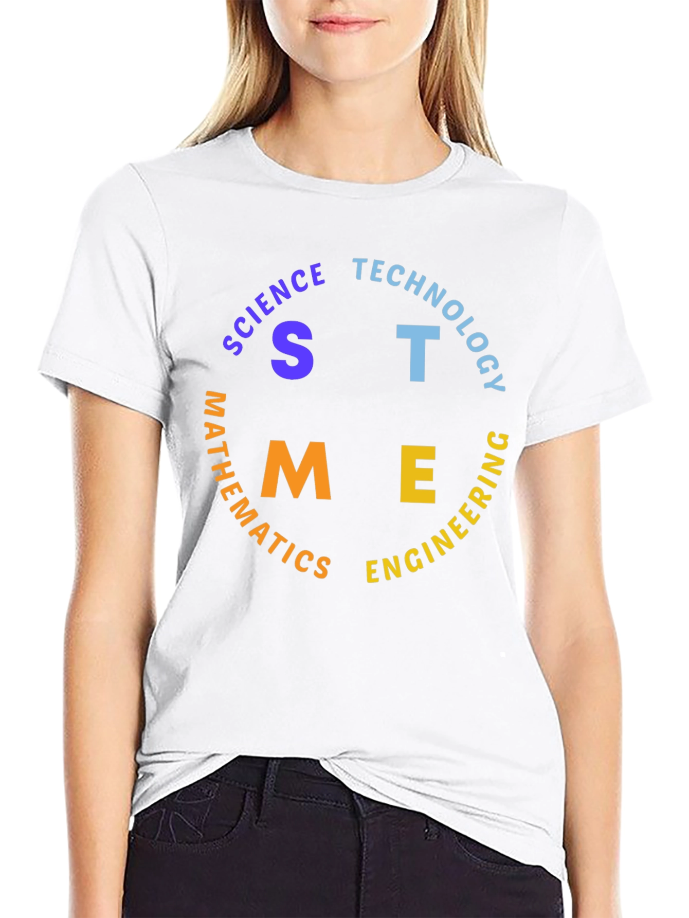 STEM Graphic T-Shirt - Science Tech Engineering Math Tee