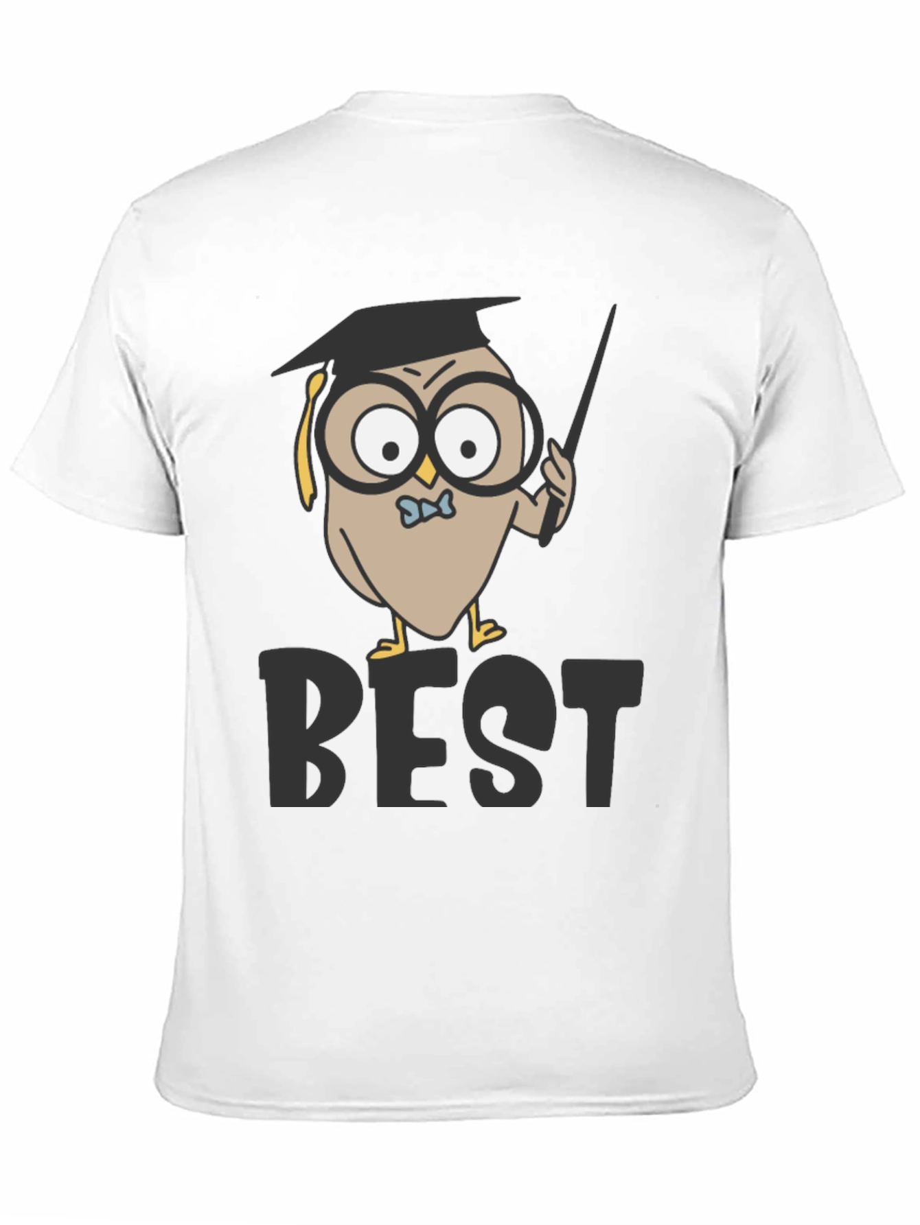 Owl Professor T-Shirt - Best Teacher Award