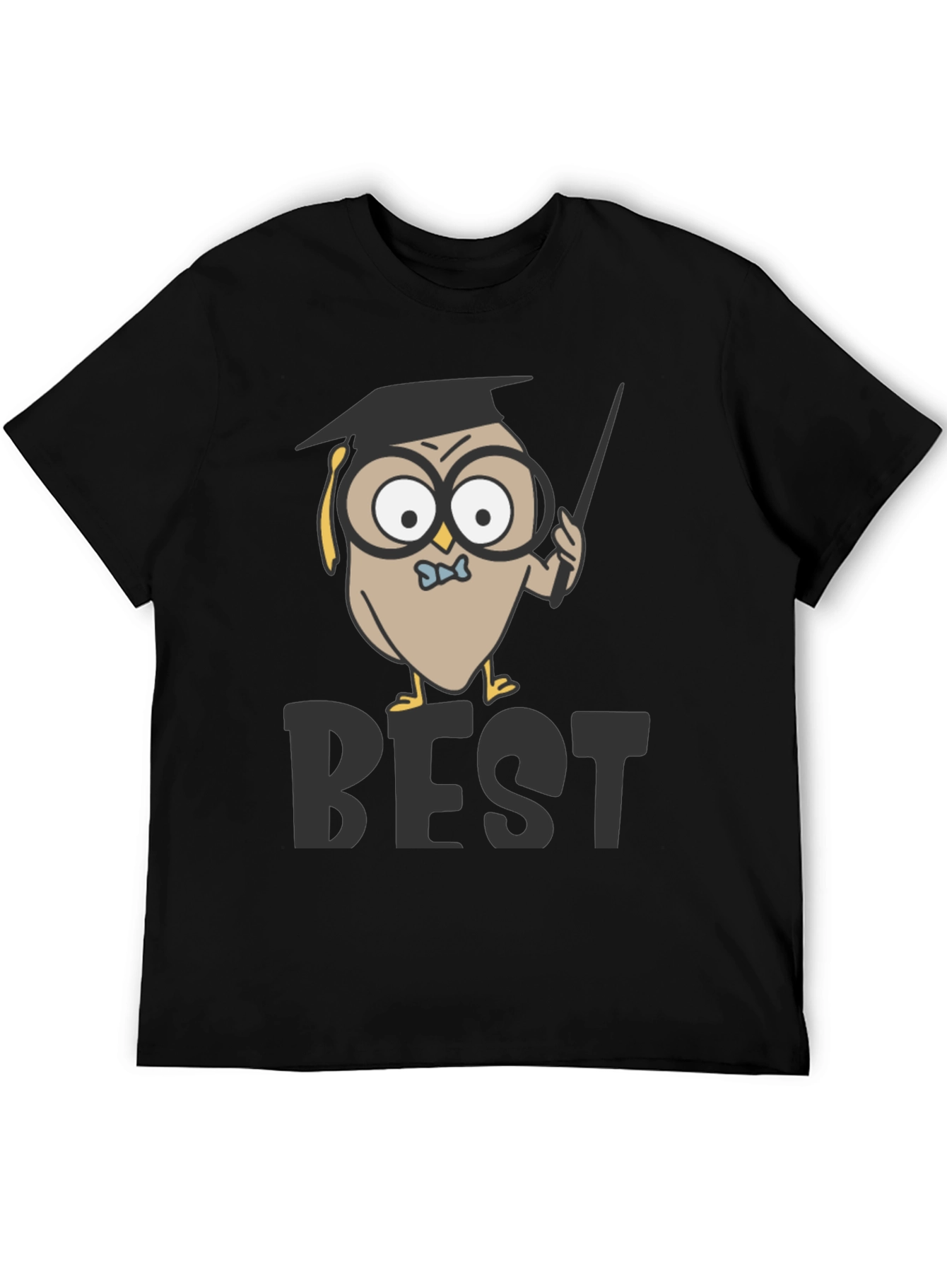 Owl Professor T-Shirt - Best Teacher Award
