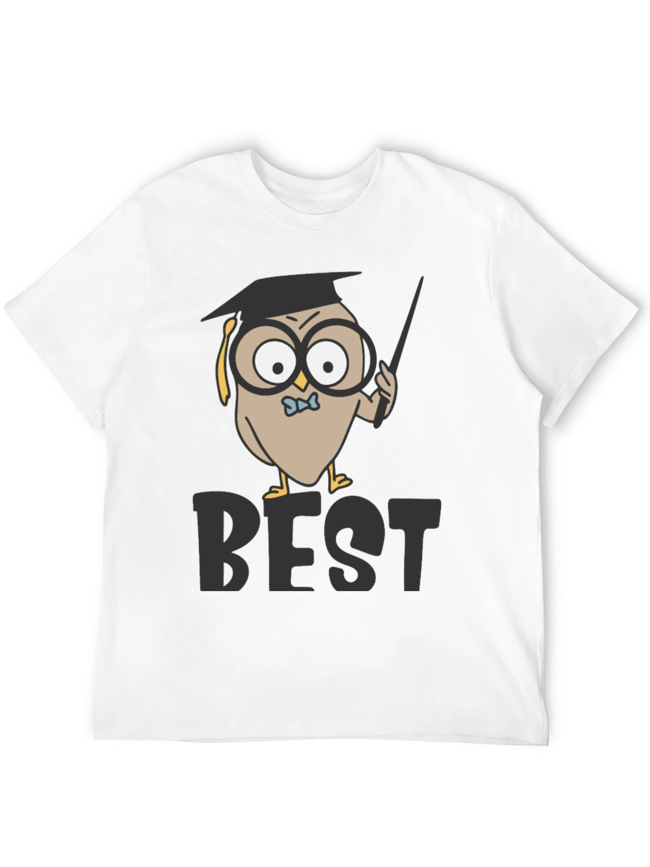 Owl Professor T-Shirt - Best Teacher Award