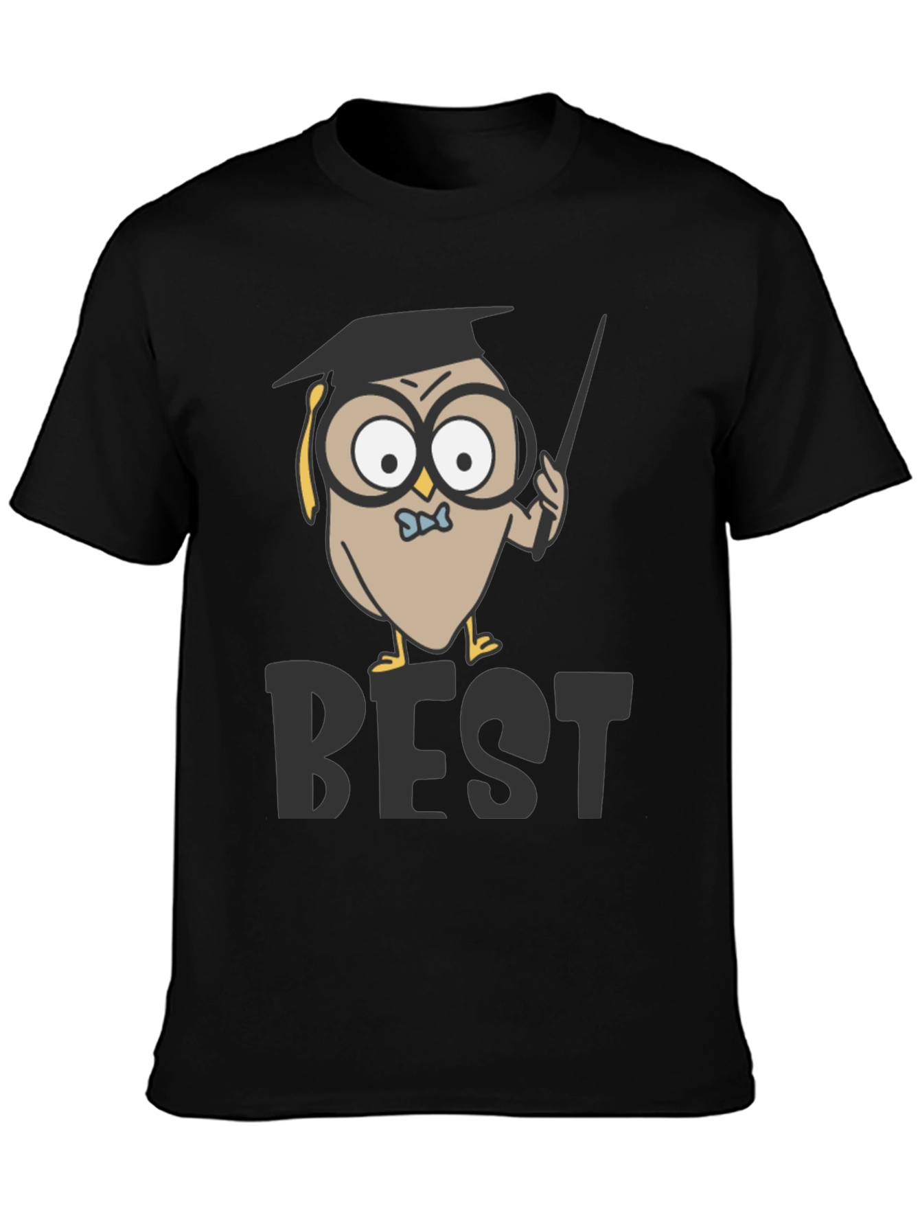 Owl Professor T-Shirt - Best Teacher Award