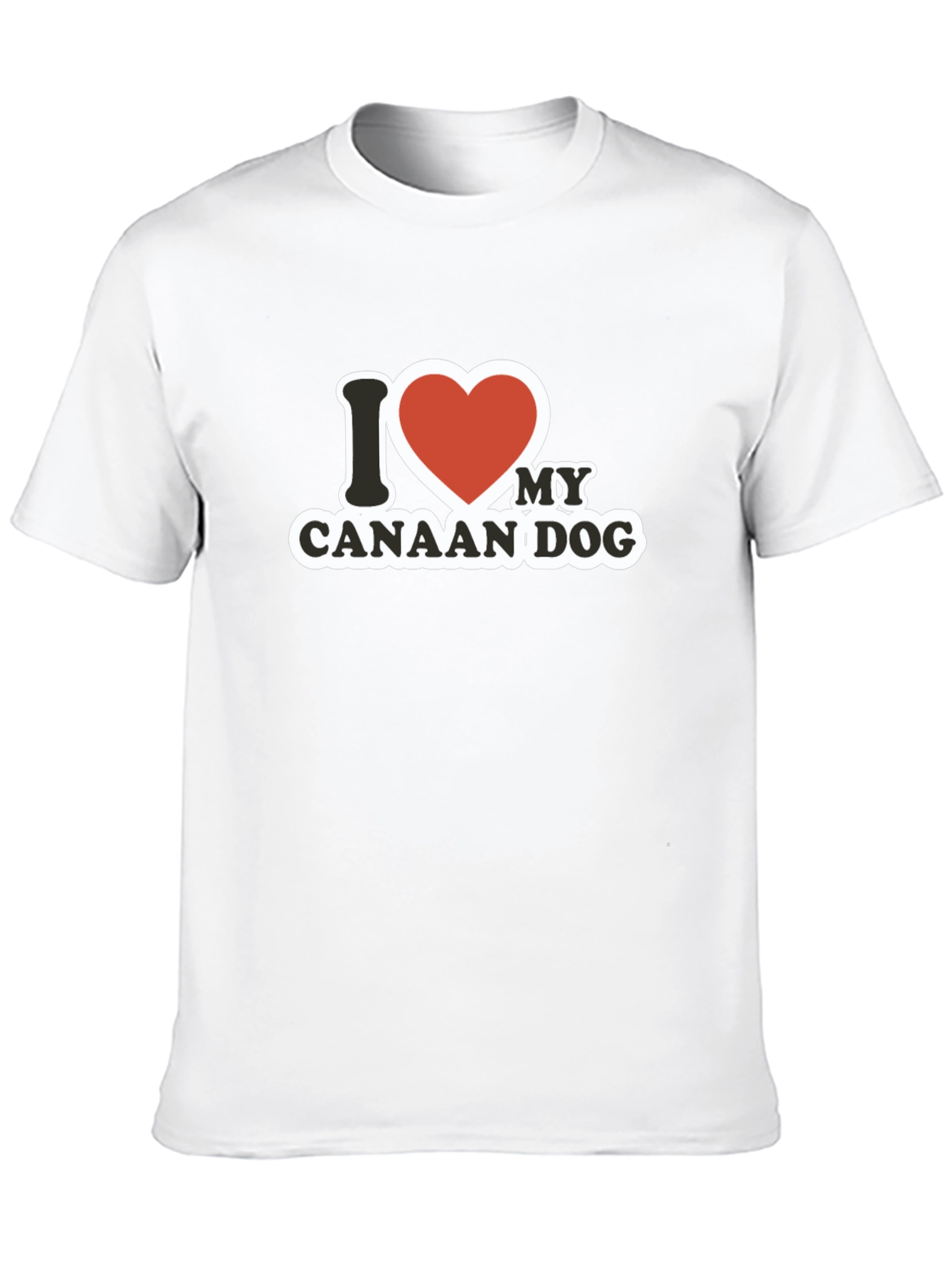 I Love My Canaan Dog T-Shirt