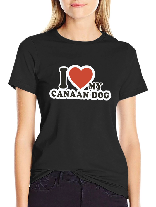 I Love My Canaan Dog T-Shirt