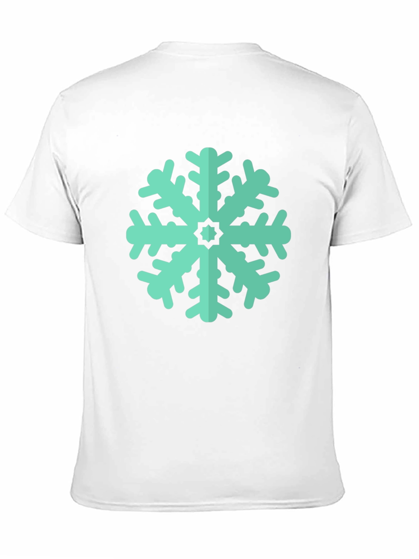 Snowflake Graphic Tee - Stylish Winter Apparel