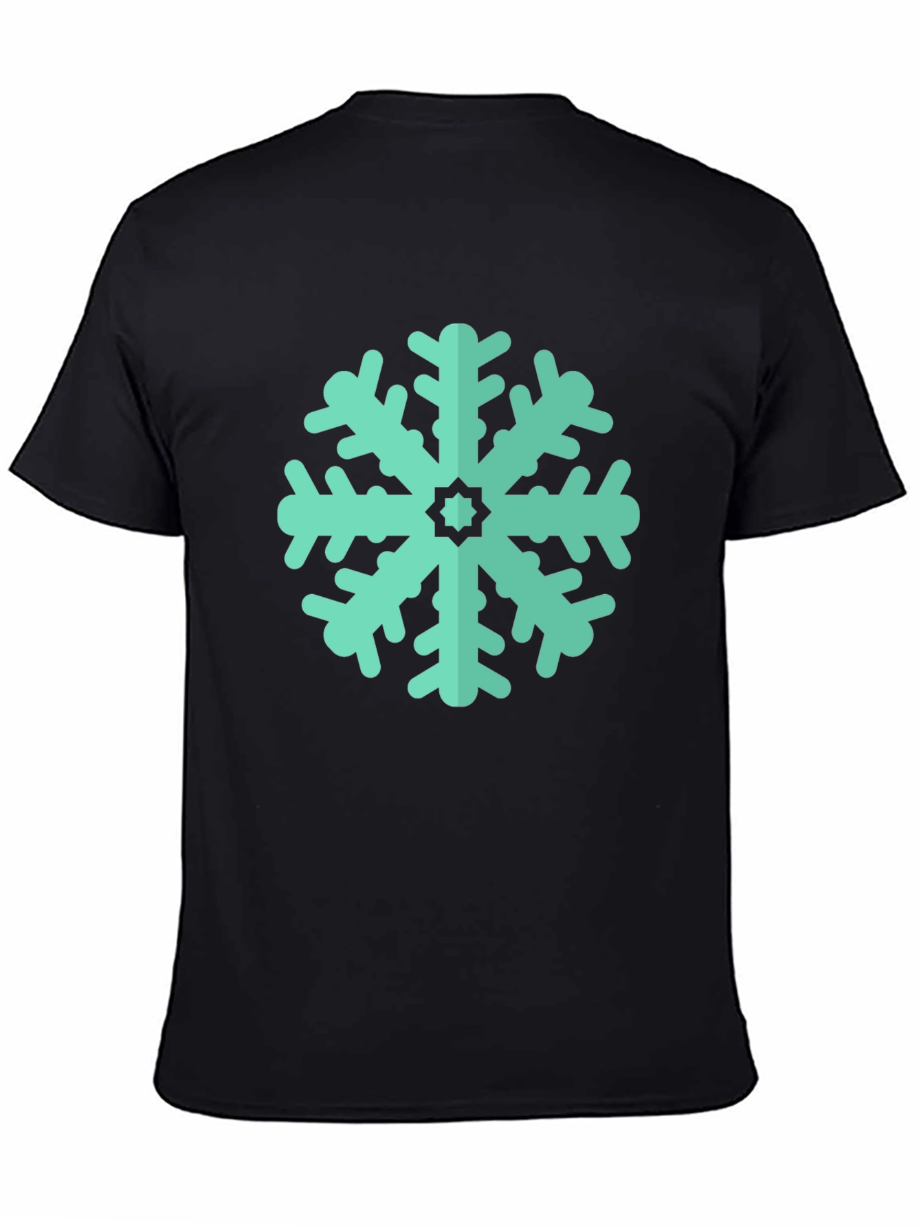 Snowflake Graphic Tee - Stylish Winter Apparel