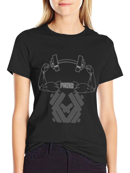 Power Graphic T-Shirt - Gym & Fitness Apparel