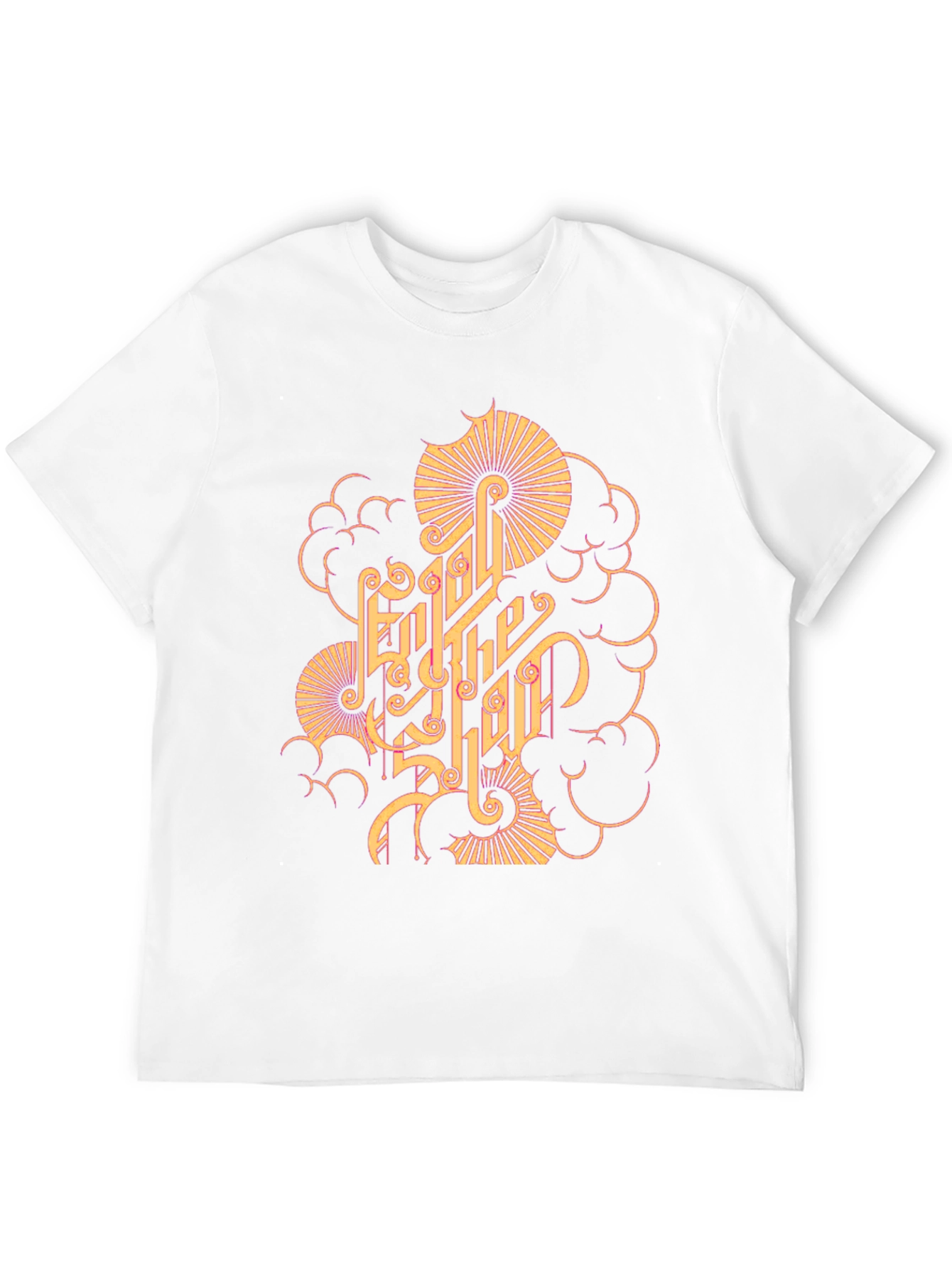 Stylish Graphic Print Black T-Shirt
