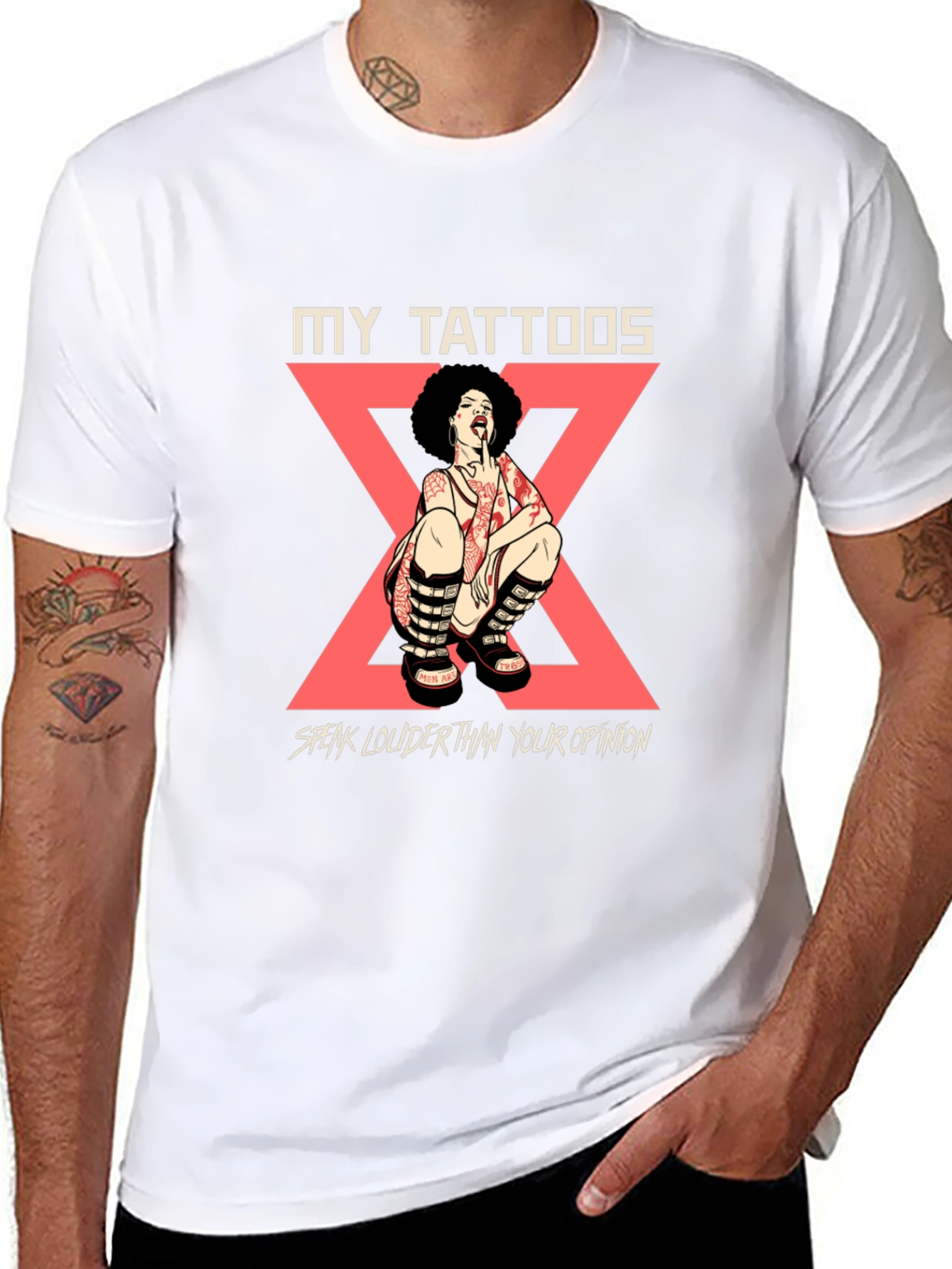 My Tattoos Speak Louder Graphic Tee