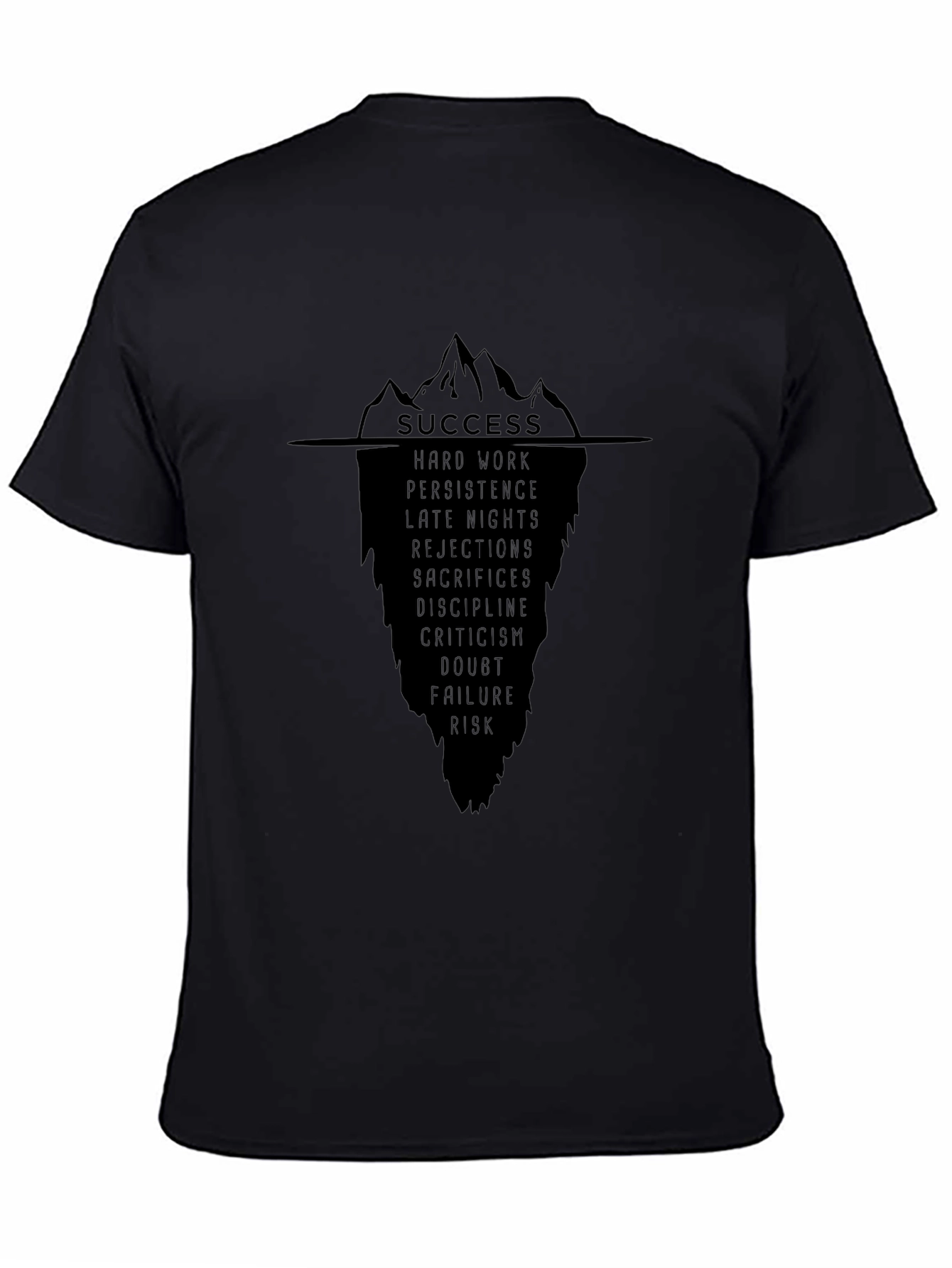 Success Iceberg Mens Graphic T-Shirt