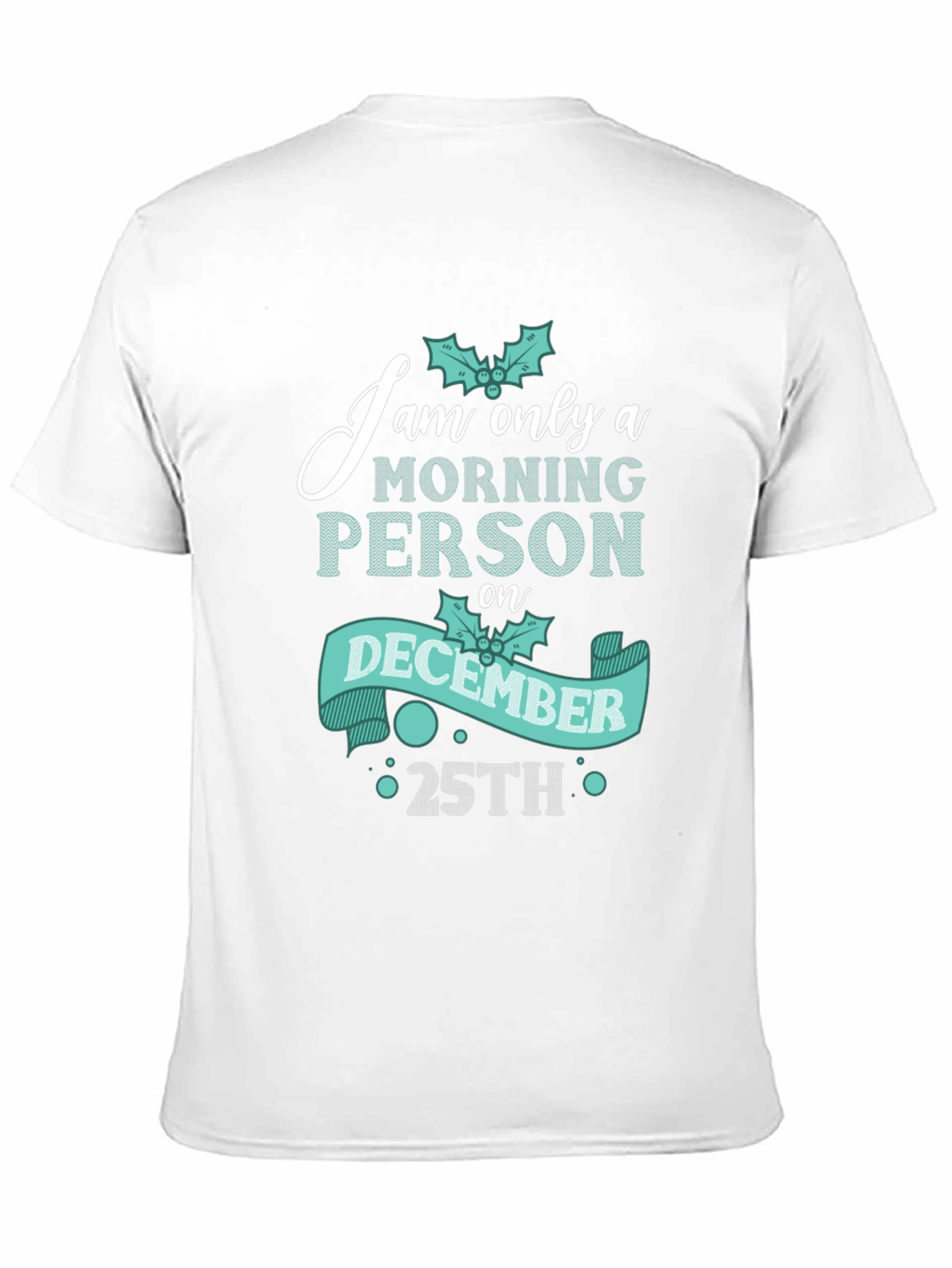 Funny Christmas Morning Person T-Shirt