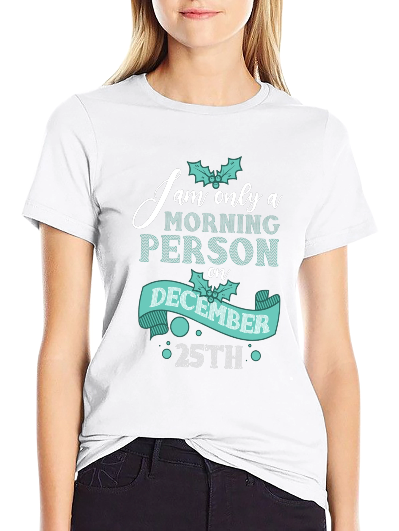 Funny Christmas Morning Person T-Shirt