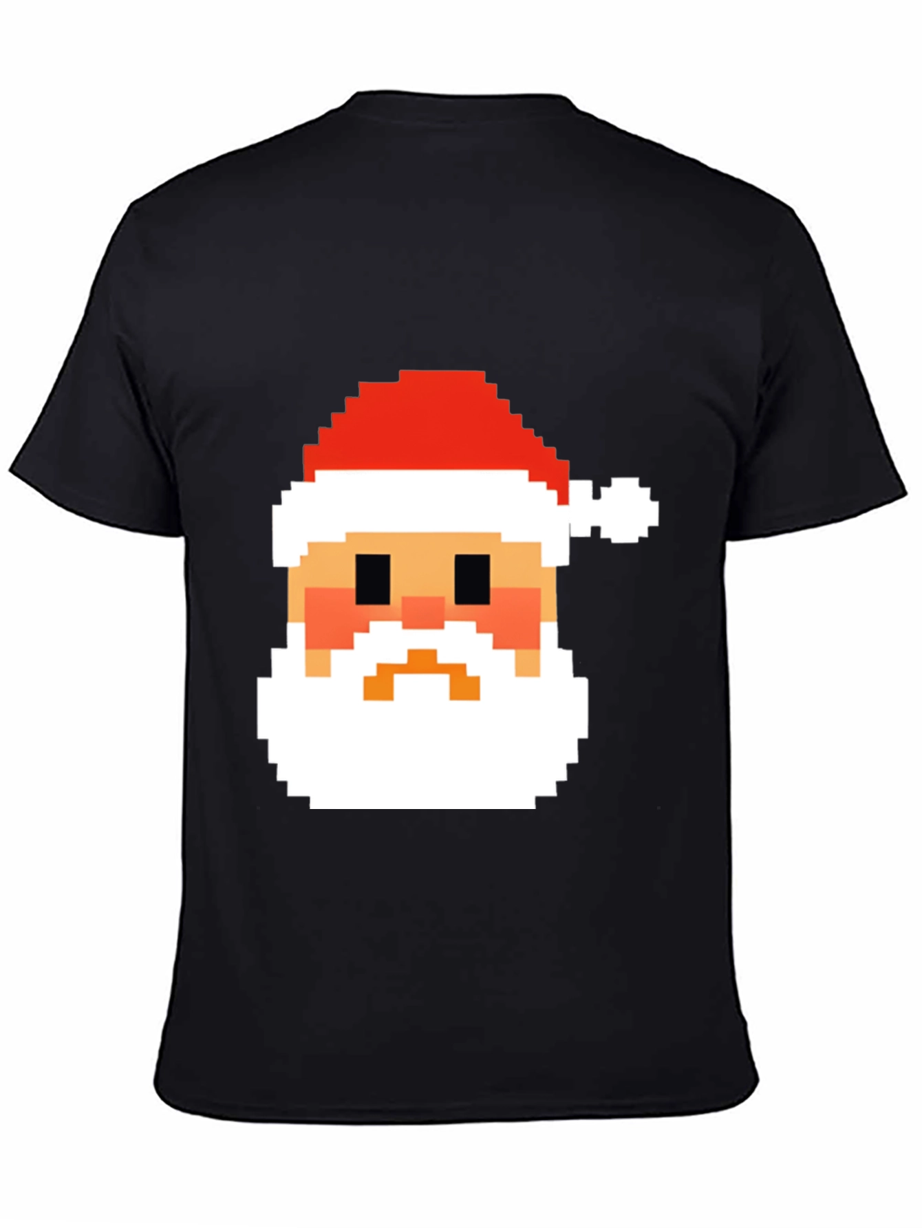 Pixel Santa T-Shirt - Holiday Cheer