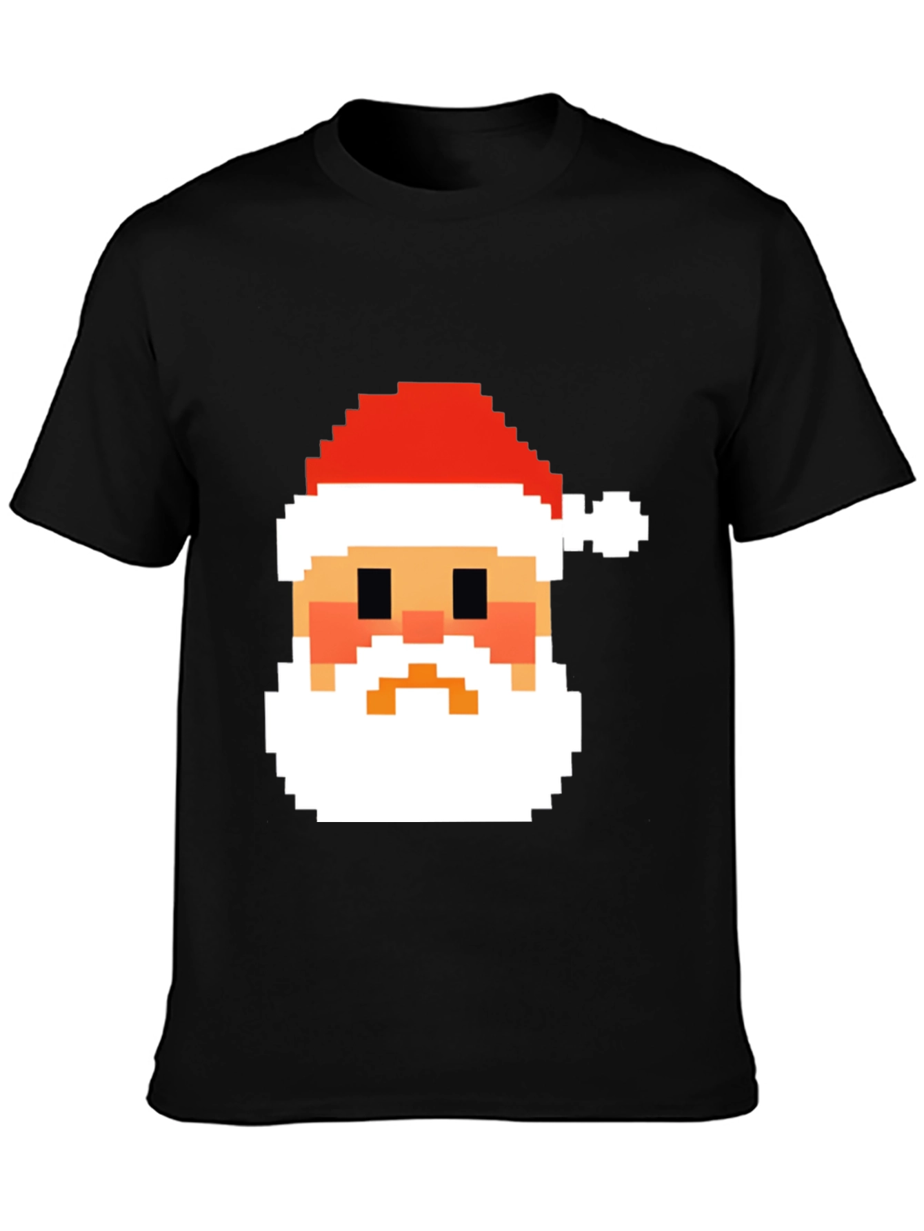 Pixel Santa T-Shirt - Holiday Cheer